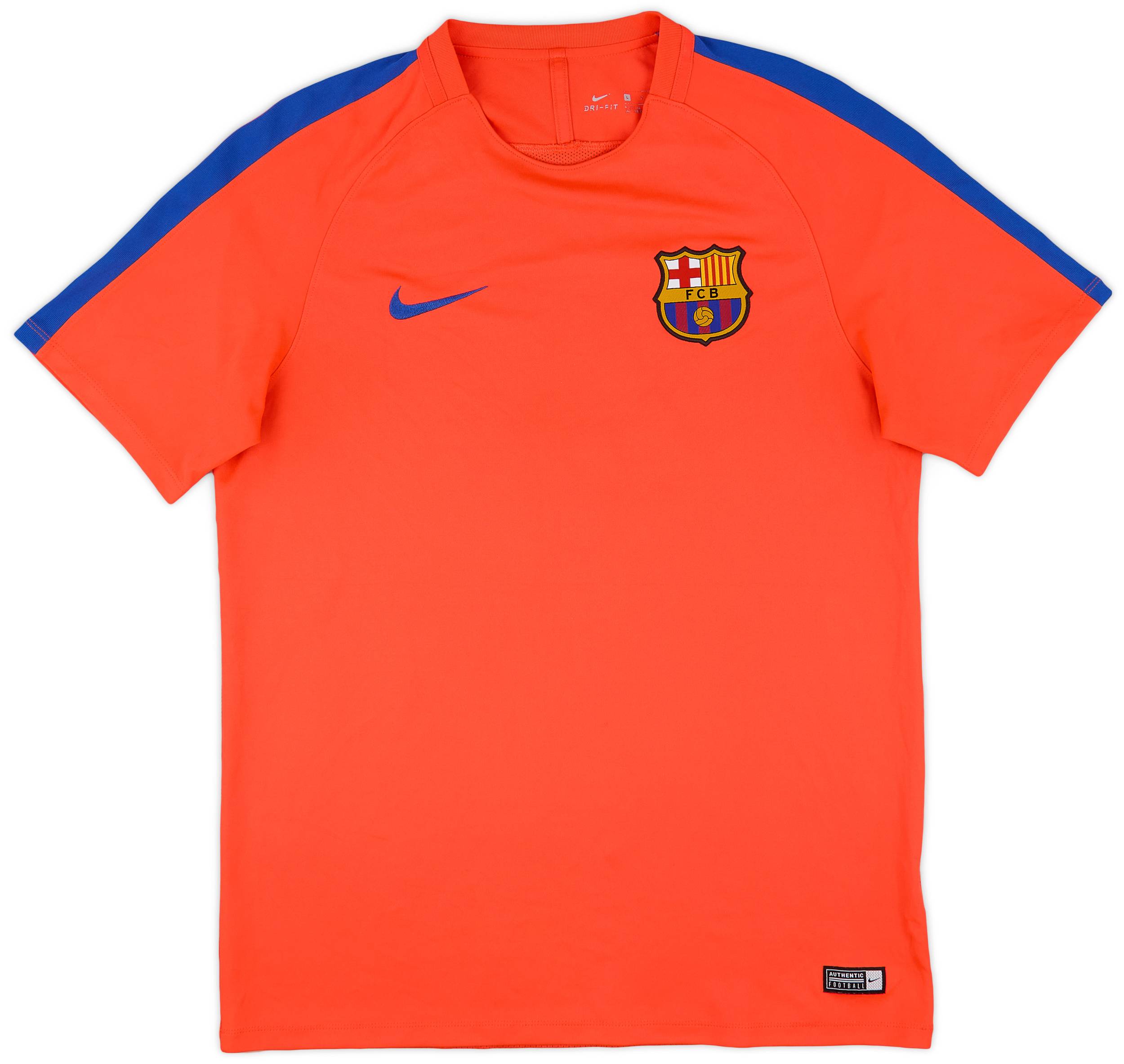 2016-17 Barcelona Nike Training Shirt - 8/10 - (L)