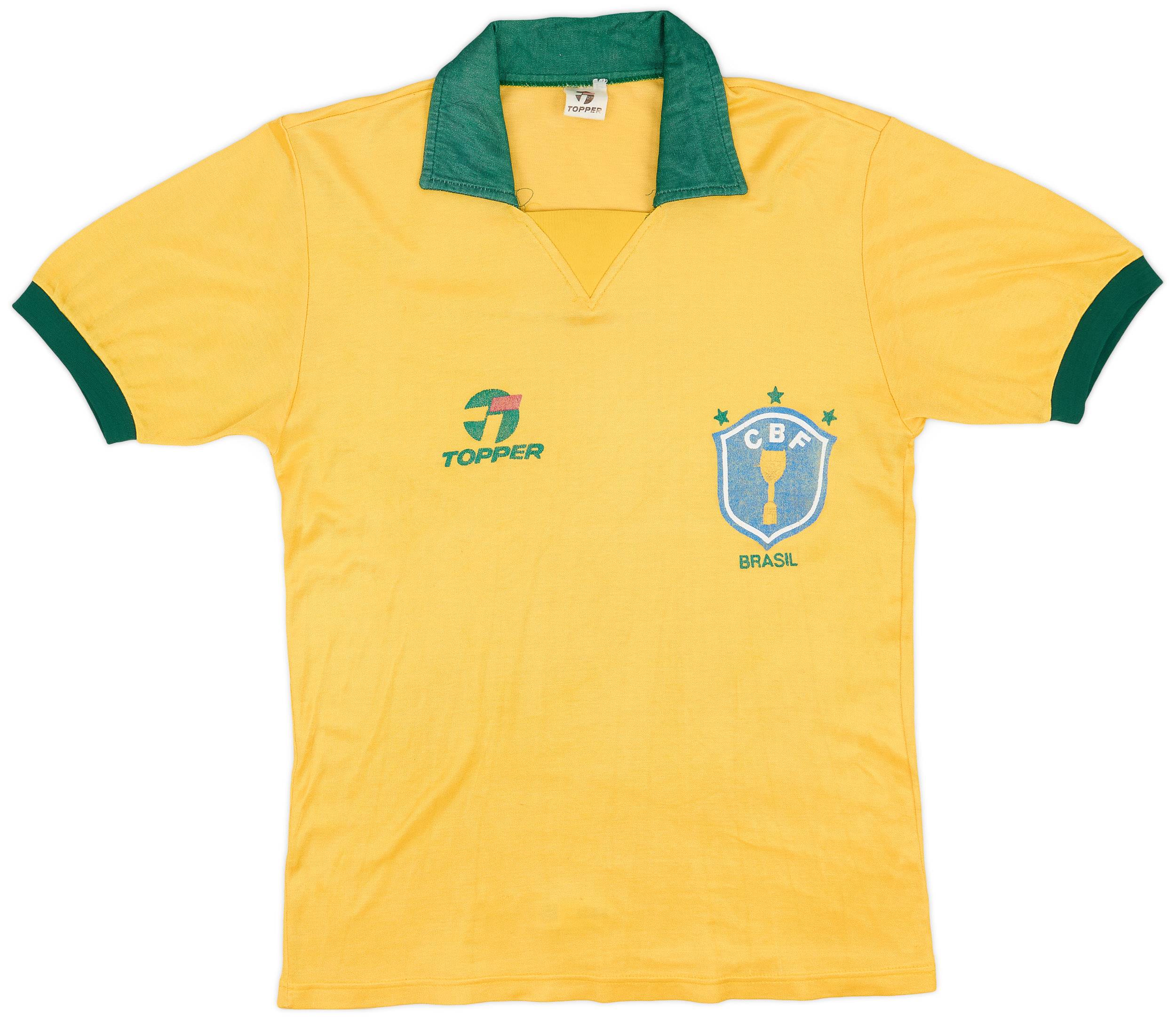 1990 Brazil Home Shirt - 6/10 - (S)
