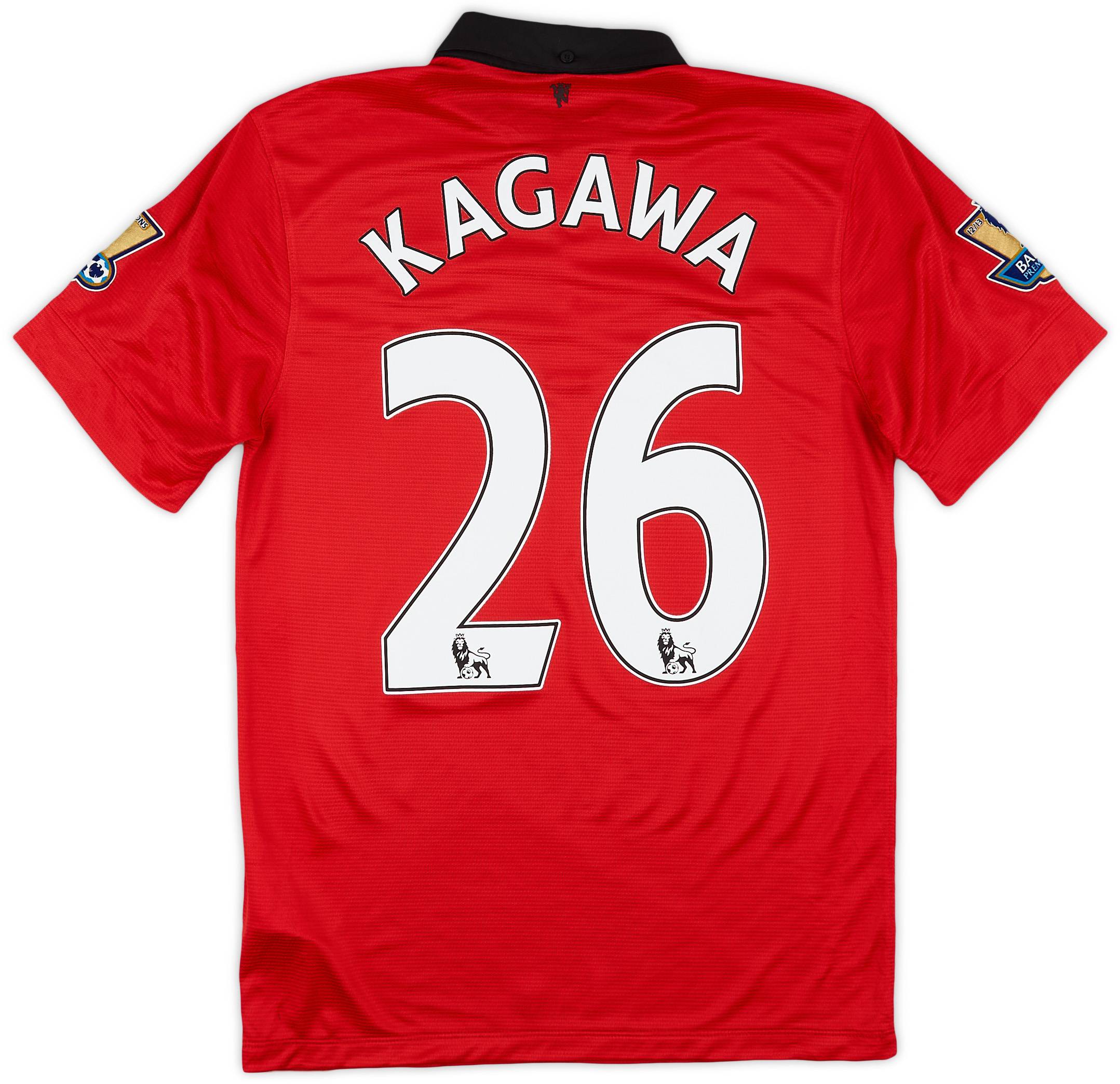 2013-14 Manchester United Home Shirt Kagawa #26 - 7/10 - (S)