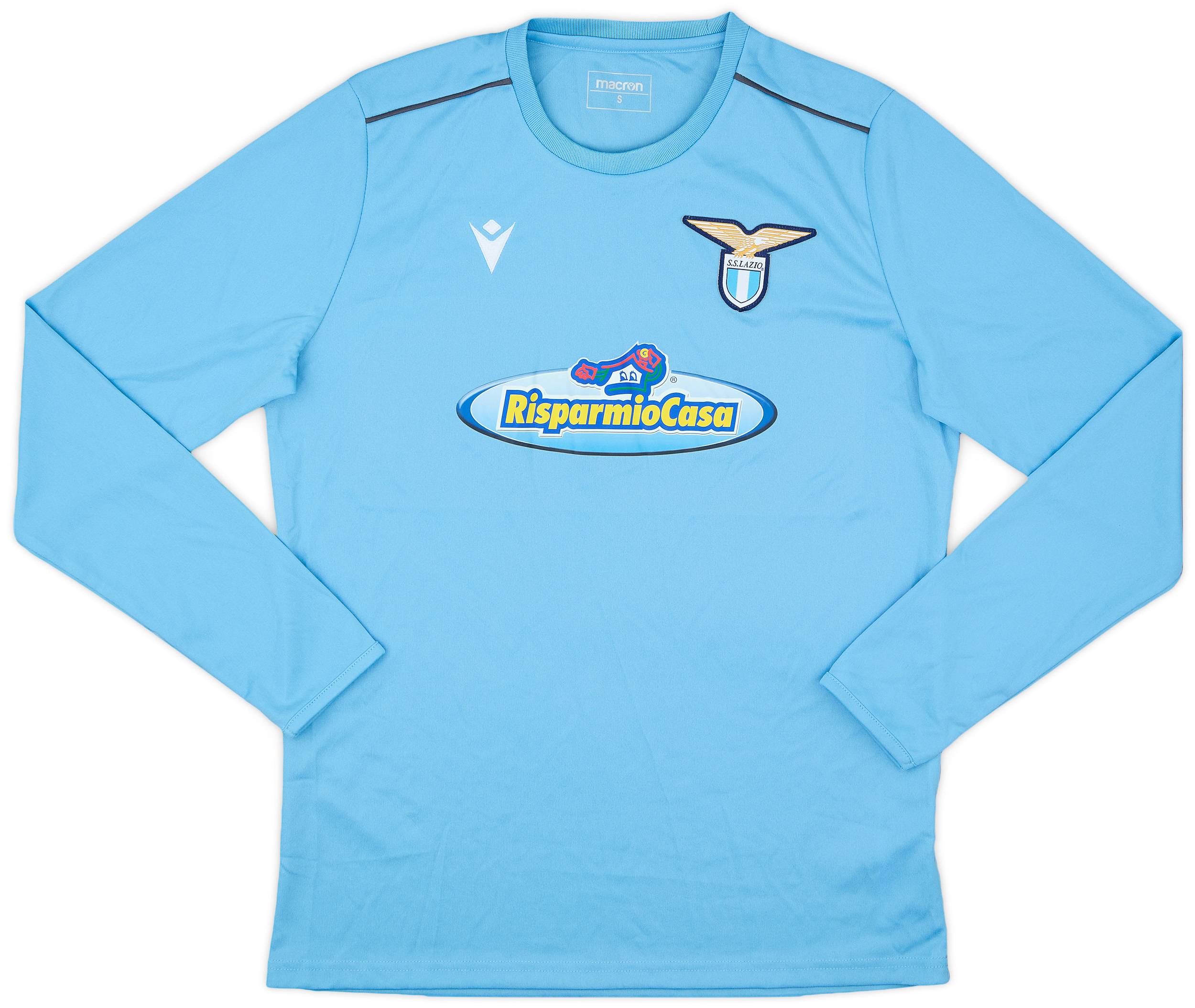 2020-21 Lazio Macron Training L/S Shirt - 9/10 - (S)