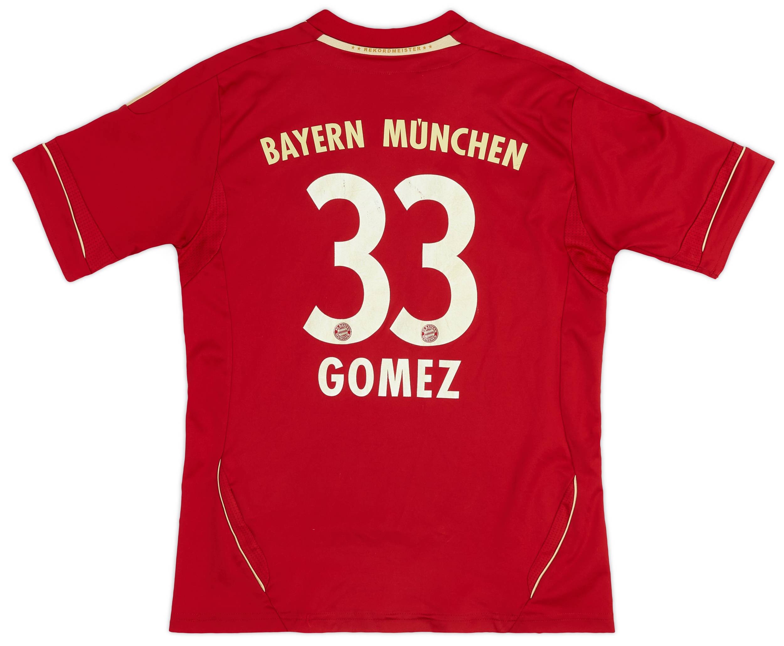2012-13 Bayern Munich Home Shirt Gomez #33 - 5/10 - (M.Boys)