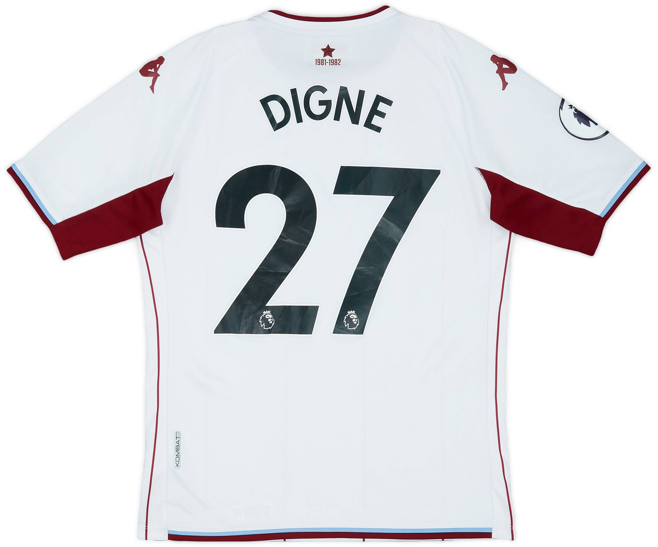 2021-22 Aston Villa Away Shirt Digne #27 - 8/10 - (M)