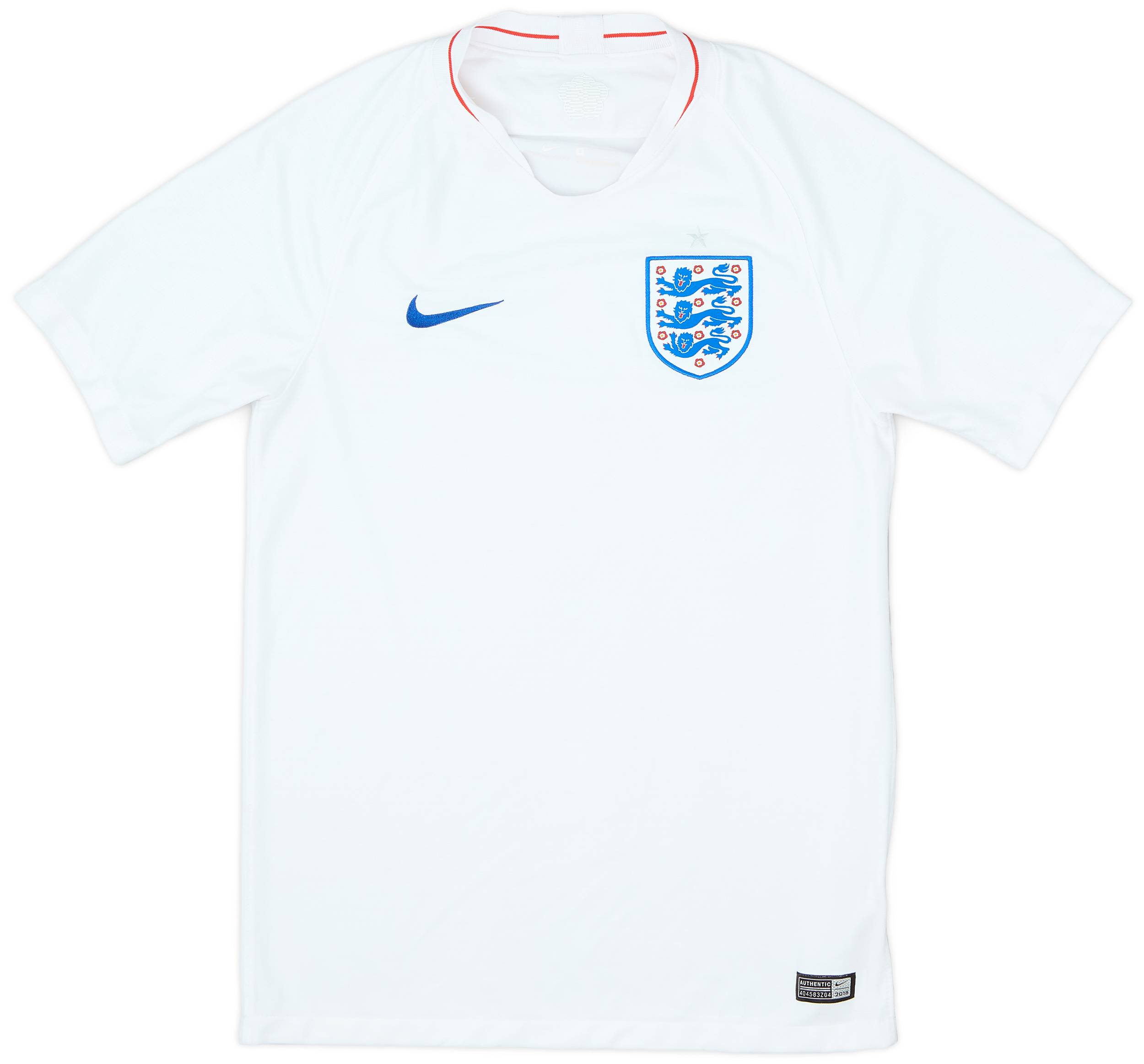 2018-19 England Home Shirt - 8/10 - (S)