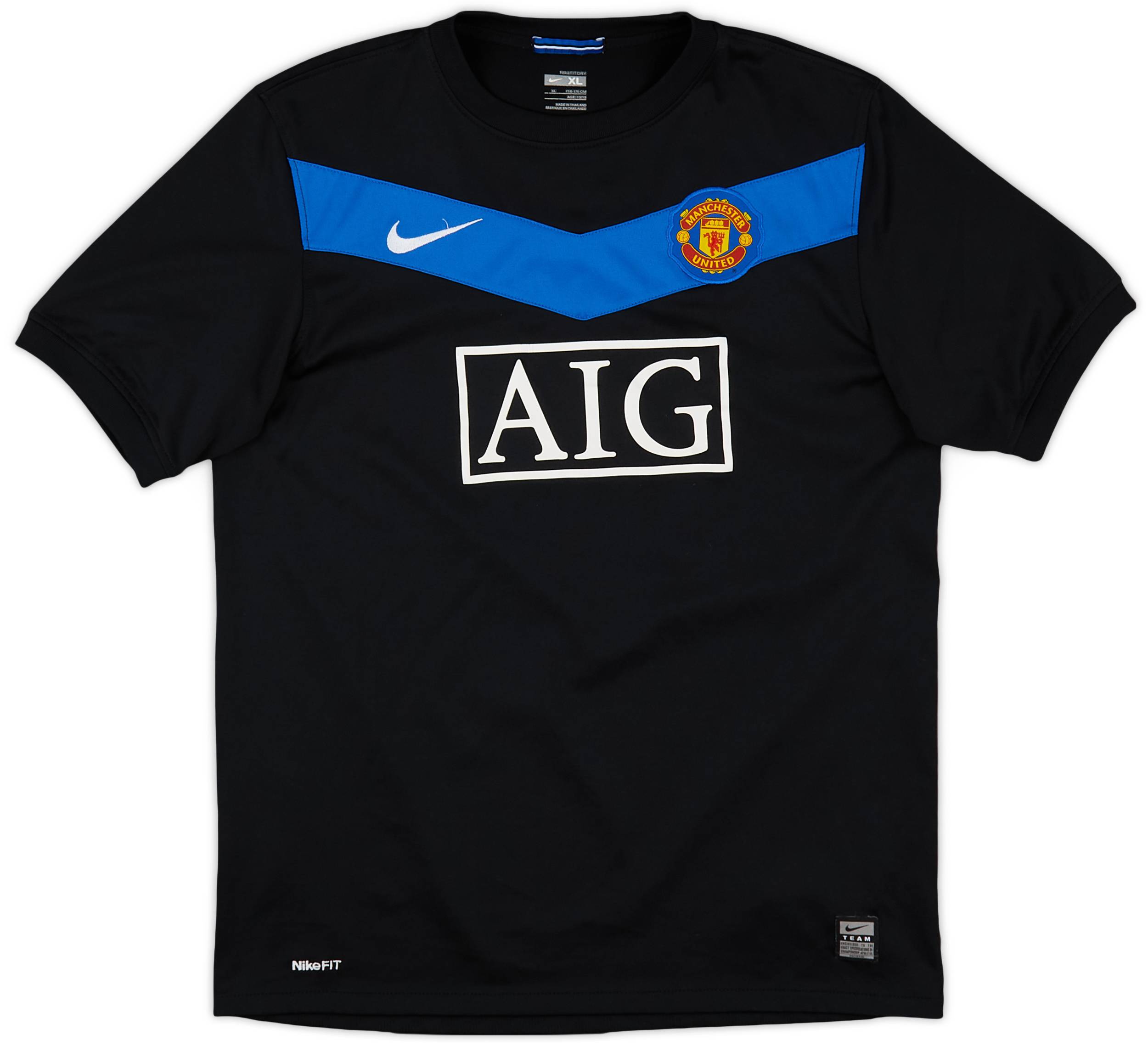 2009-10 Manchester United Away Shirt - 8/10 - (XL.Boys)