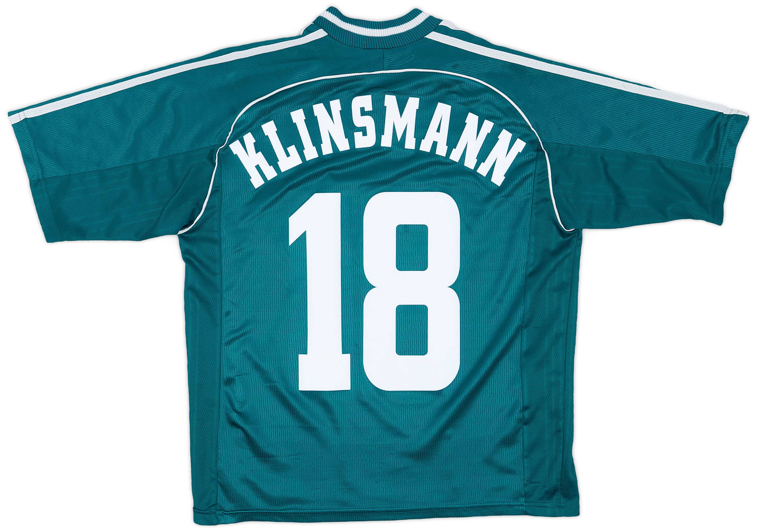 1998-00 Germany Away Shirt Klinsmann #18 - 6/10 - (S)