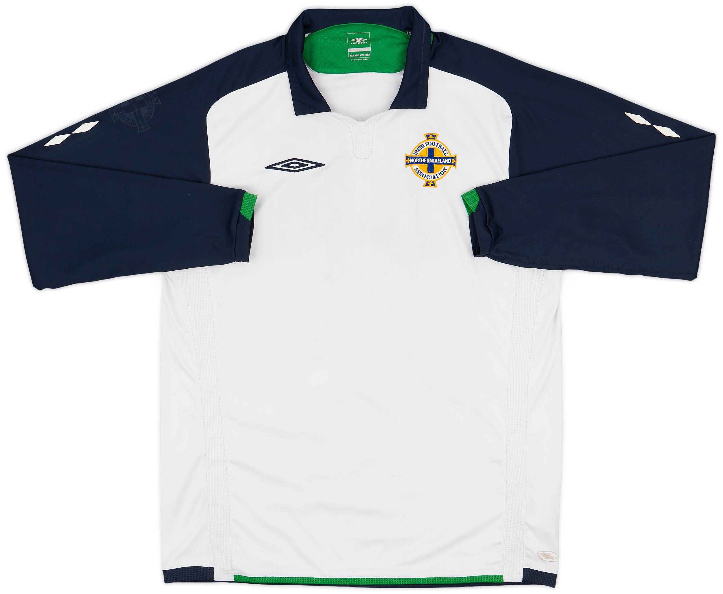 2009-10 Northern Ireland Away L/S Shirt - 6/10 - (L)