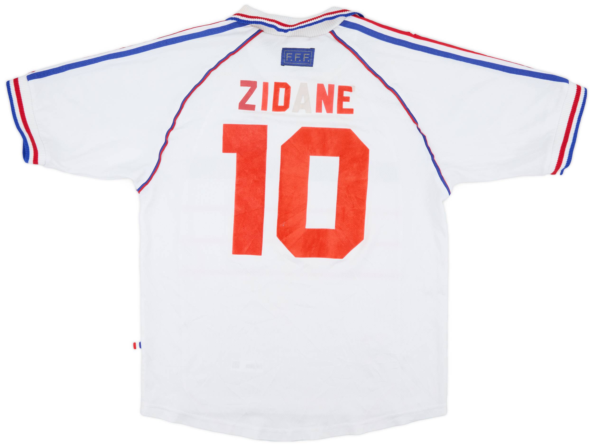 1998 France Away Shirt Zidane #10 - 4/10 - (M)