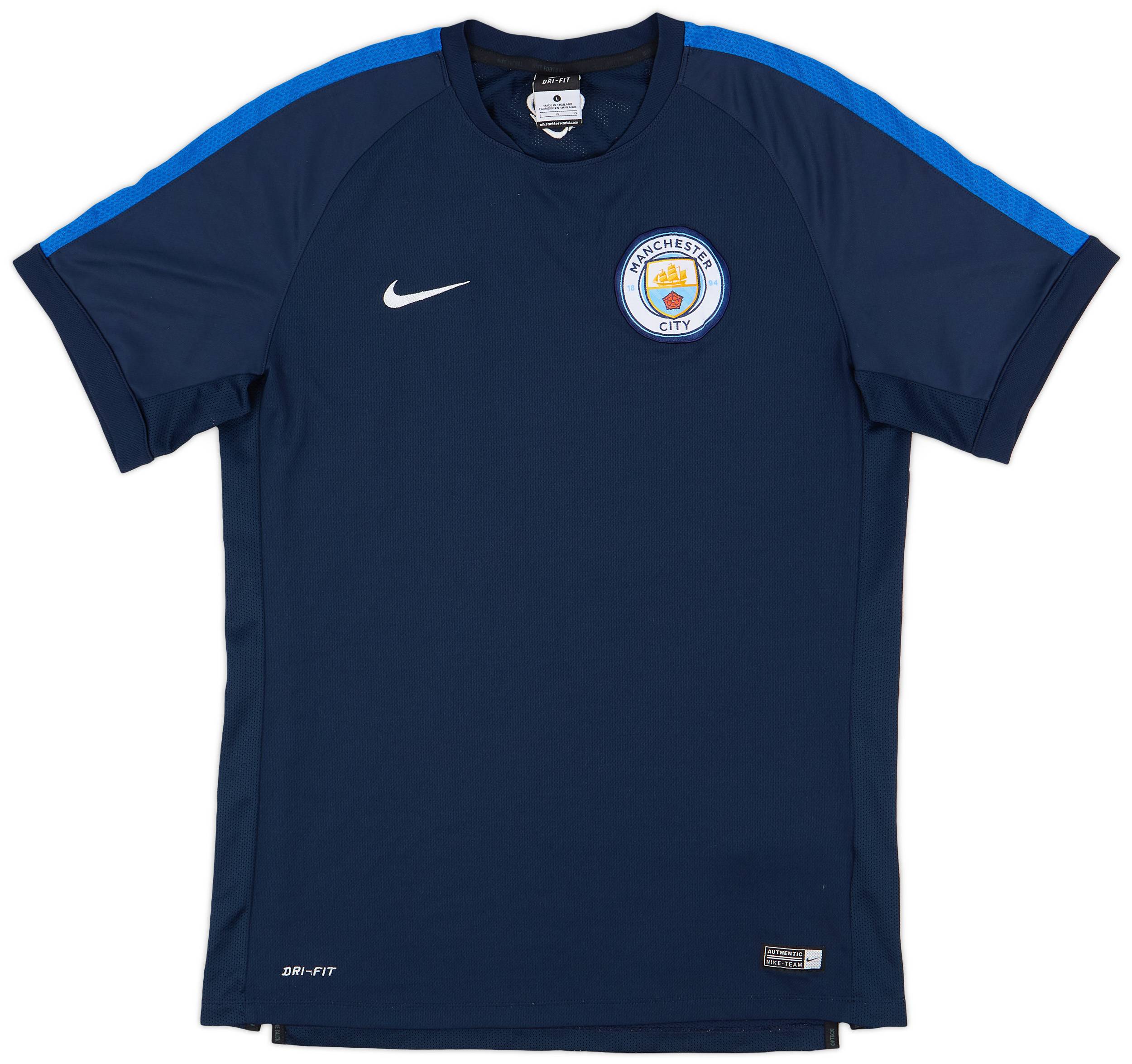 2016-17 Manchester City Nike Training Shirt - 8/10 - (L)