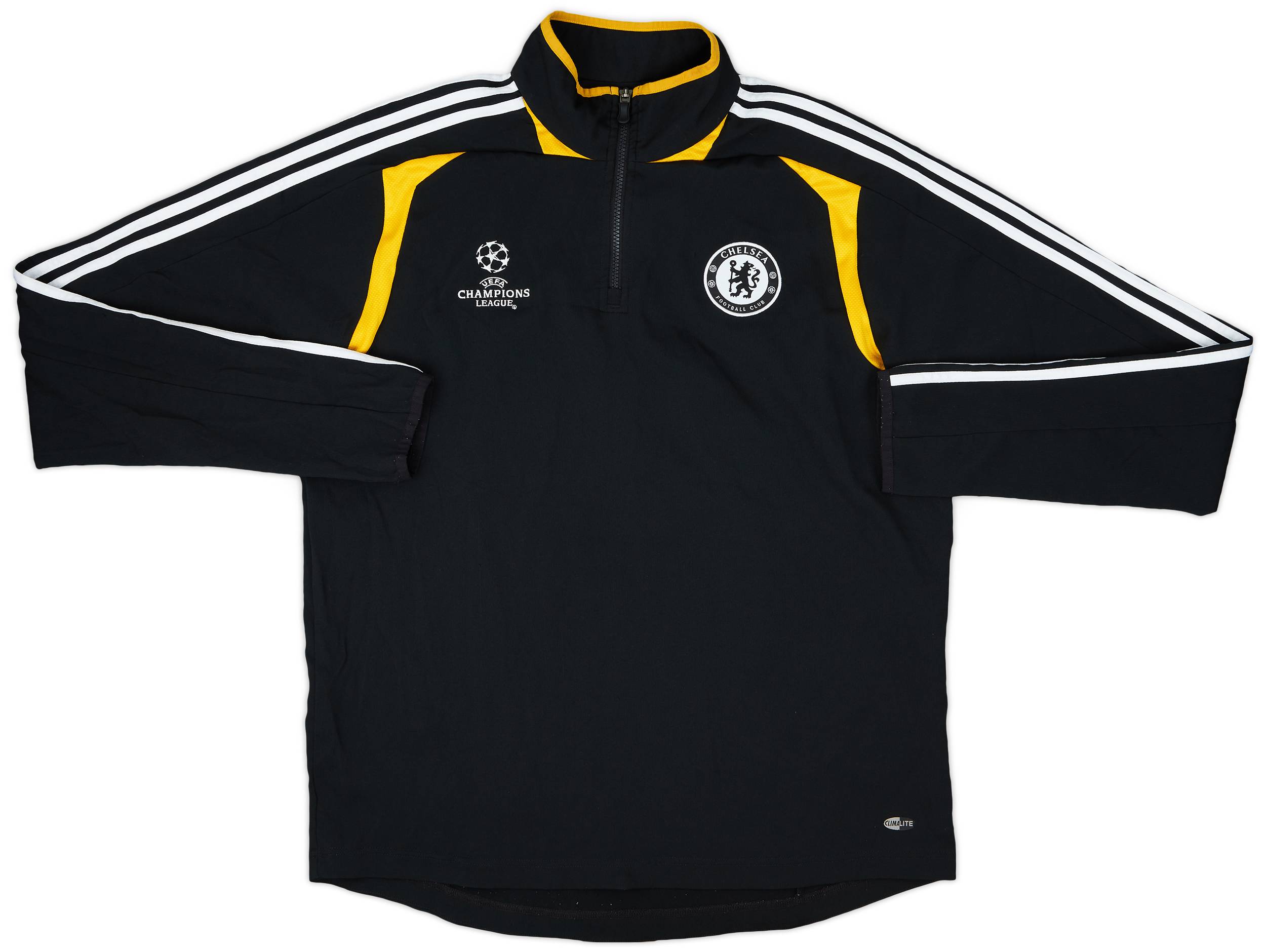 2008-09 Chelsea adidas CL 1/4 Zip Training Top - 8/10 - (XL)
