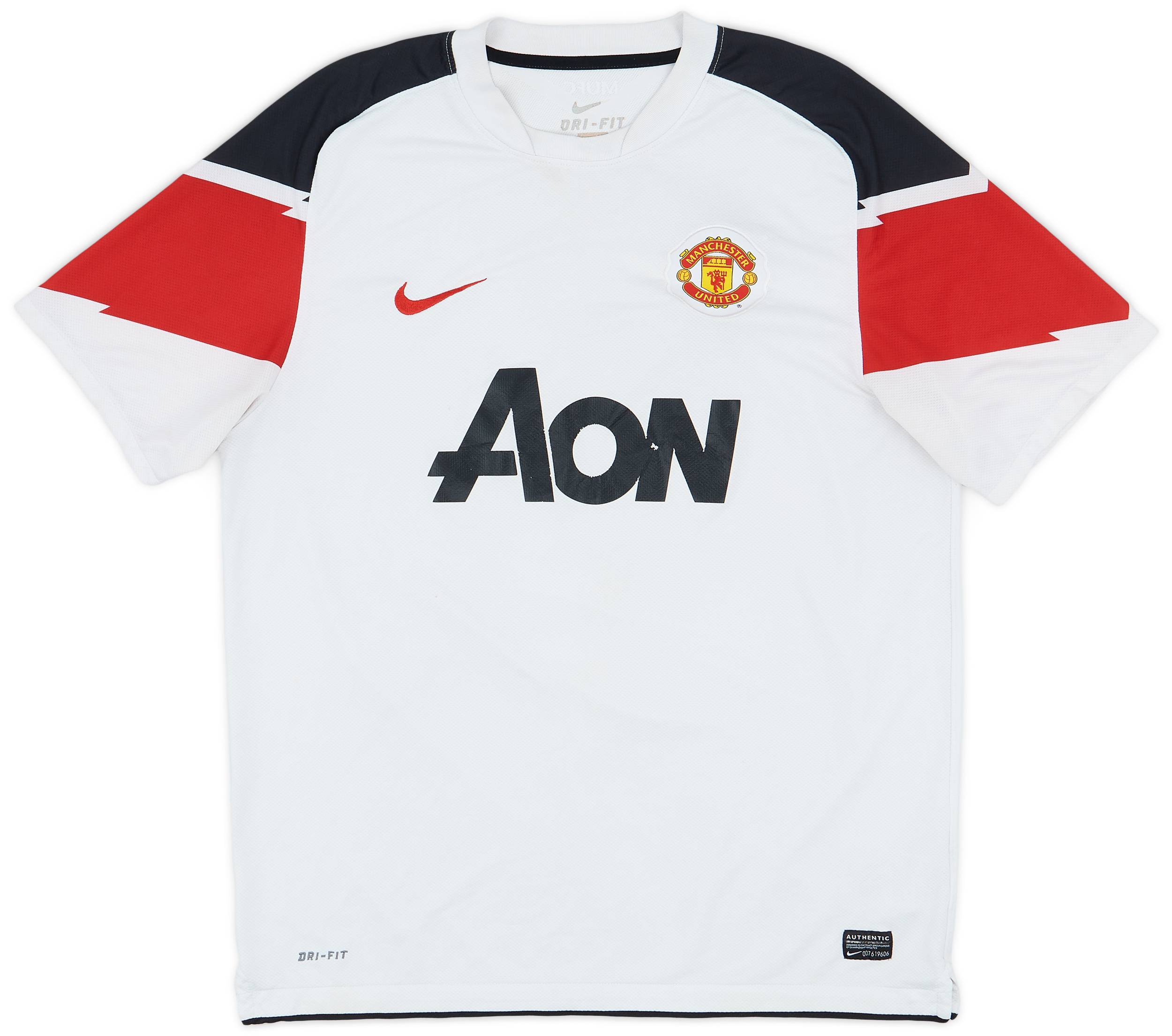 2010-12 Manchester United Away Shirt Berbatov #9 - 4/10 - (L)