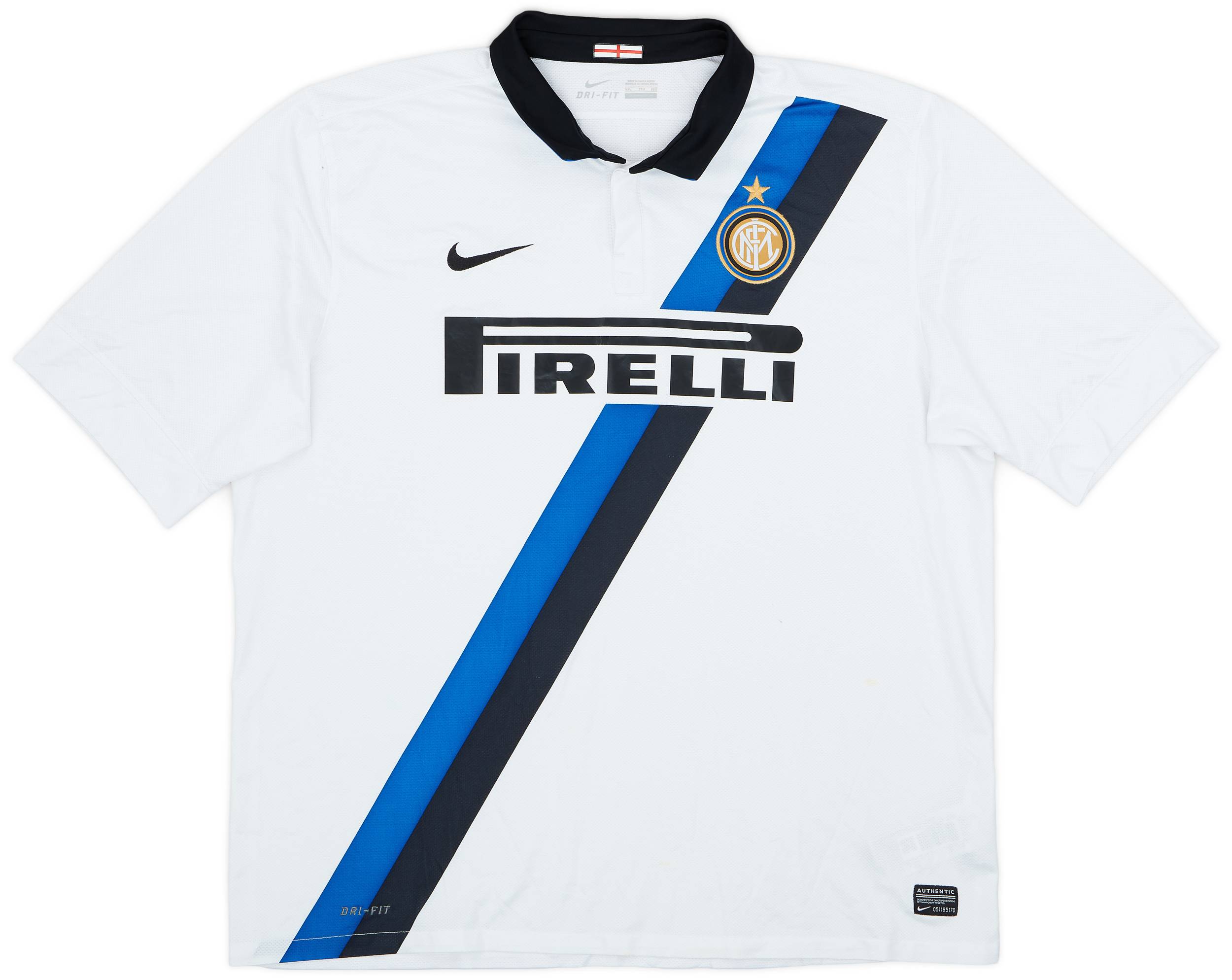 2011-12 Inter Milan Away Shirt - 8/10 - (XXL)