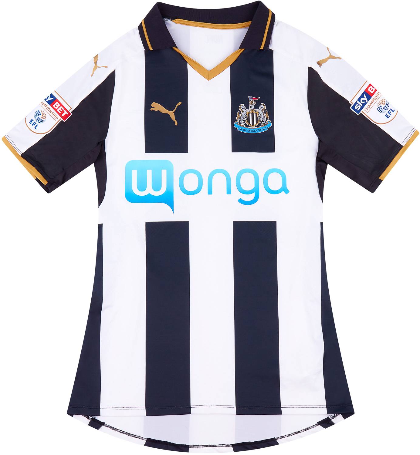 2016-17 Newcastle Player Issue ACTV Fit Home Shirt - 8/10 - (L)