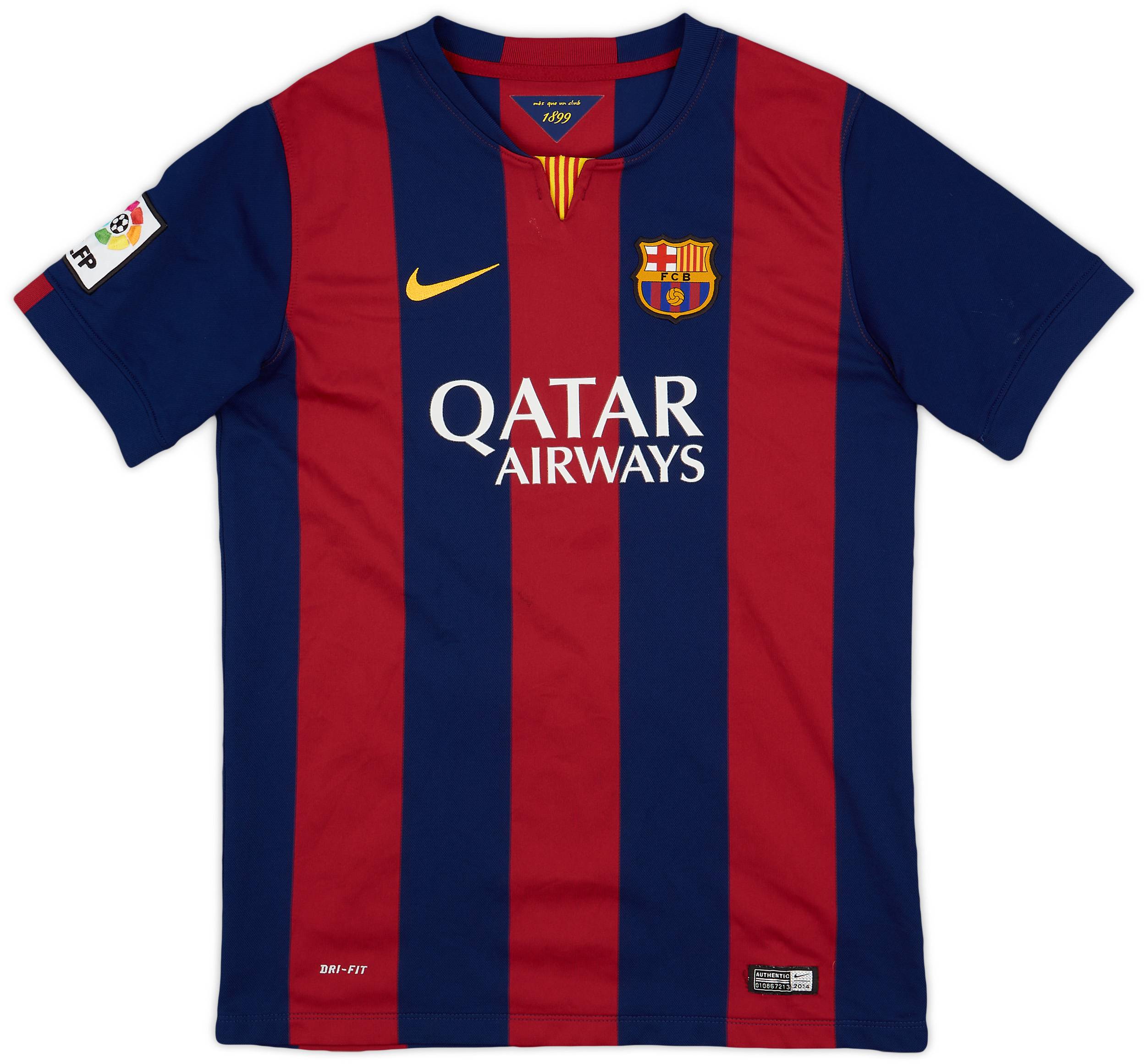 2014-15 Barcelona Home Shirt - 6/10 - (XL.Boys)