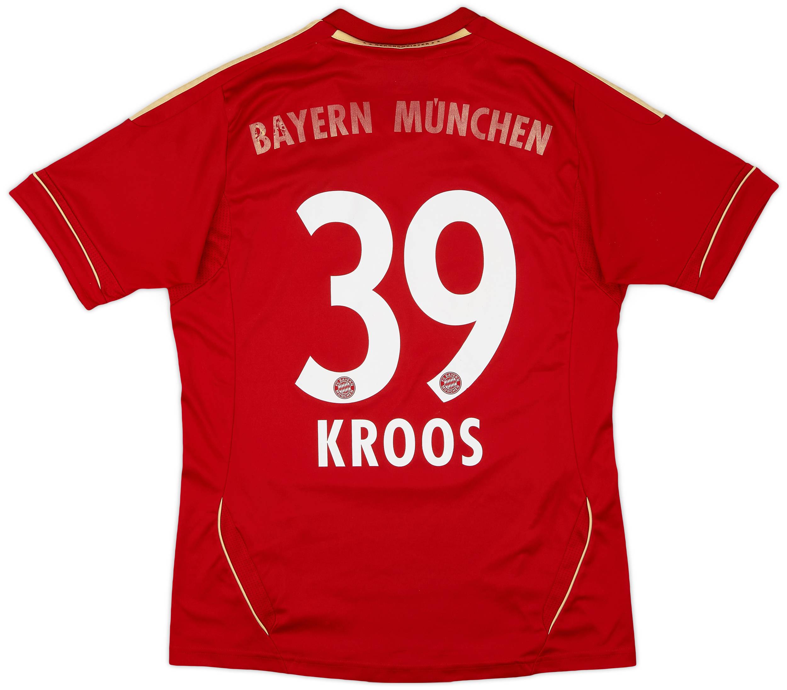 2011-13 Bayern Munich Home Shirt Kroos #39 - 5/10 - (XL.Boys)