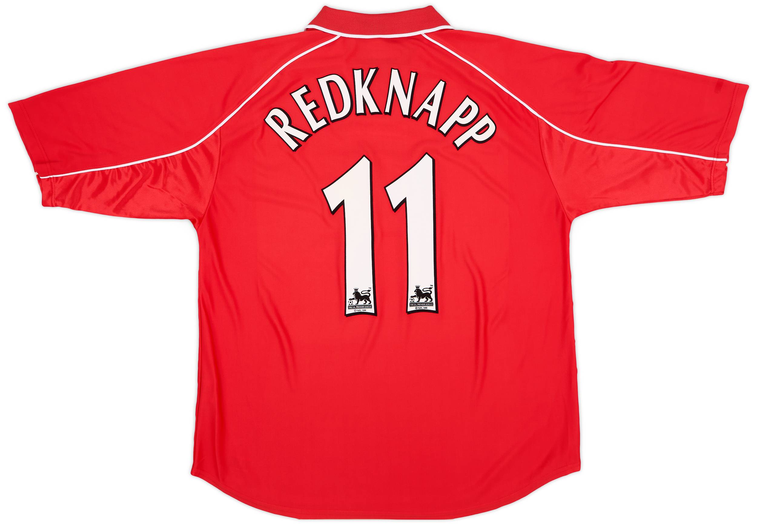 2000-02 Liverpool Home Shirt Redknapp #11 - 9/10 - (XL)