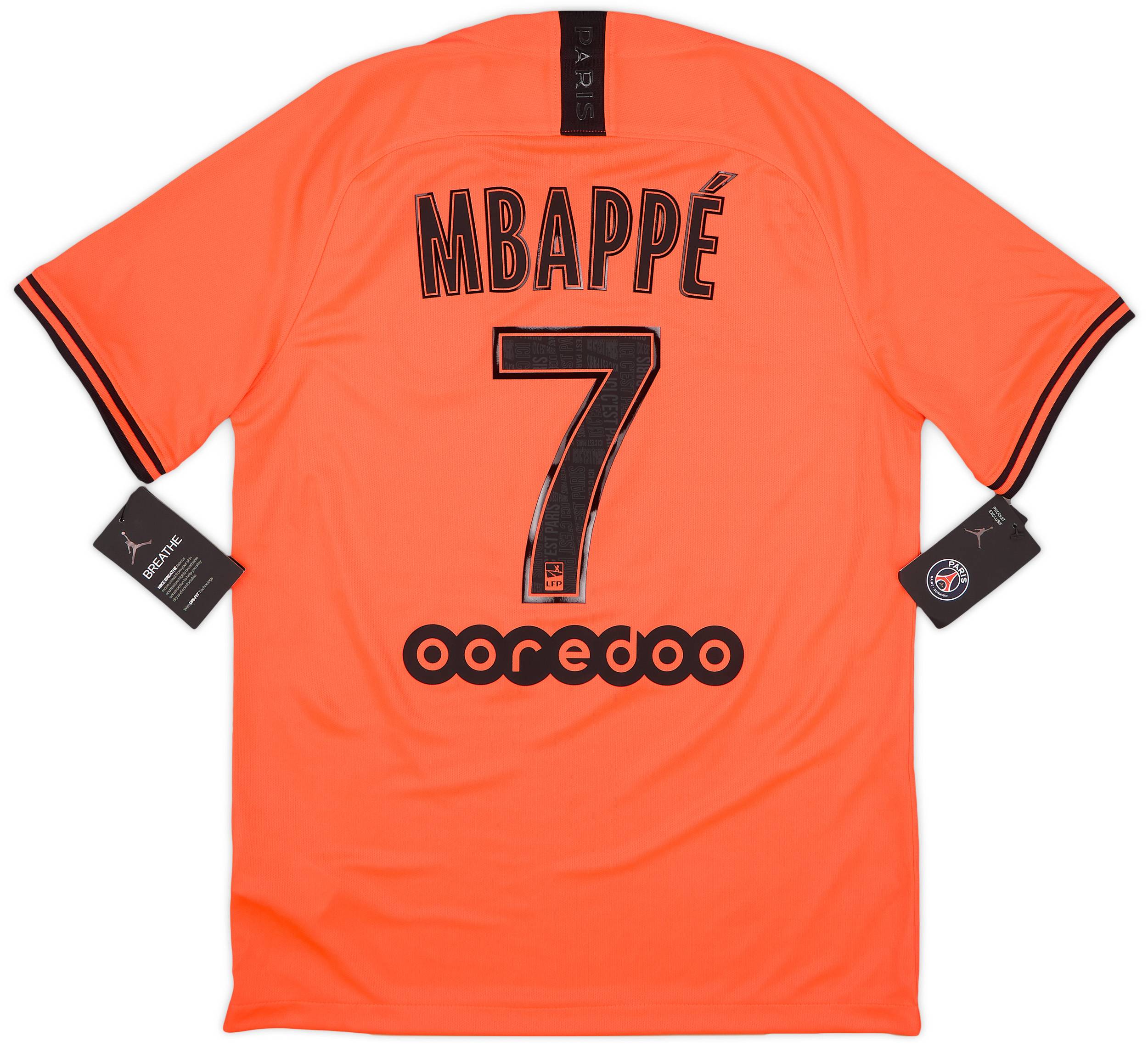 2019-20 Paris Saint-Germain Away Shirt Mbappe #7 (M)