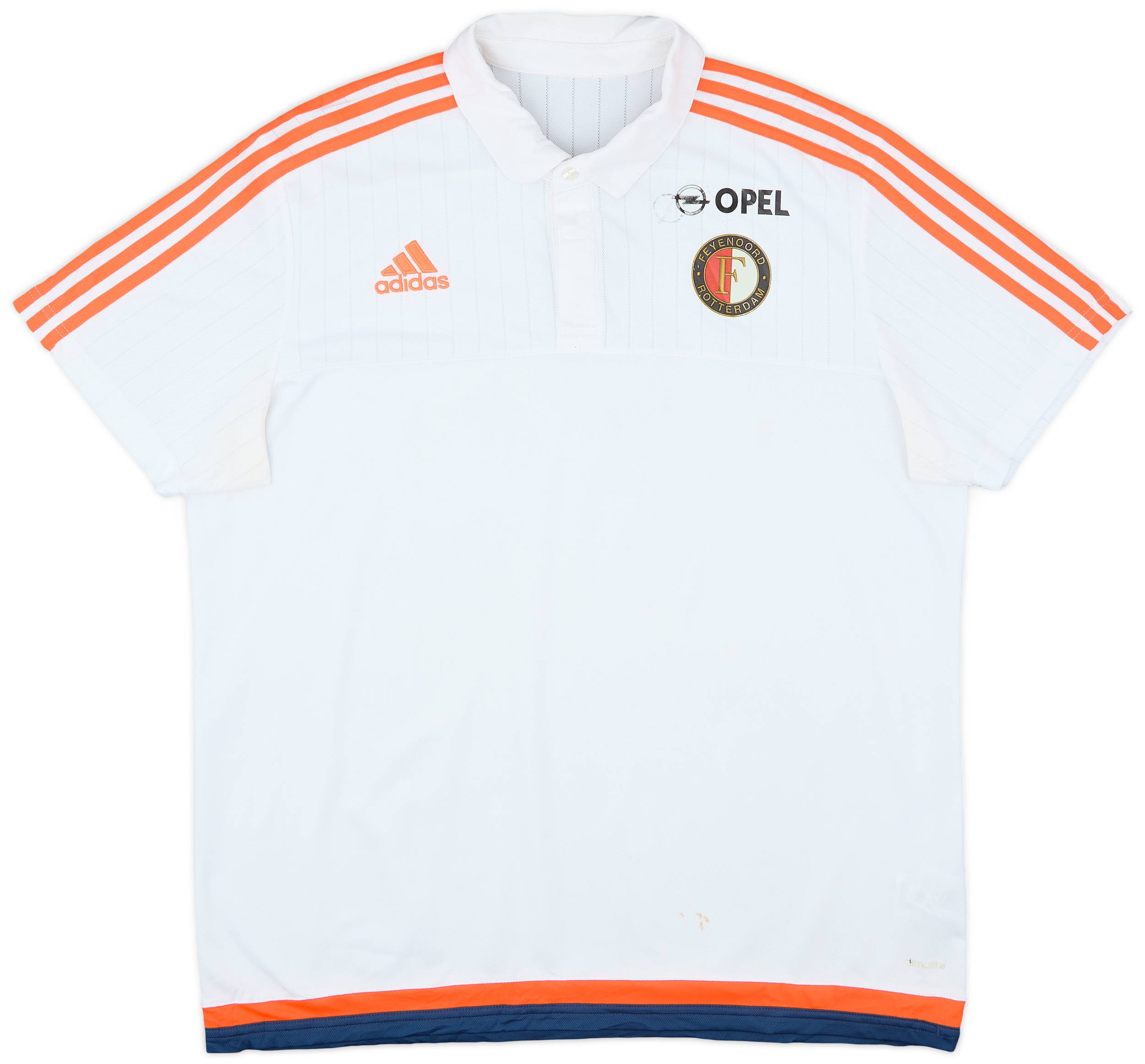 2015-16 Feyenoord adidas Polo Shirt - 5/10 - (XL)