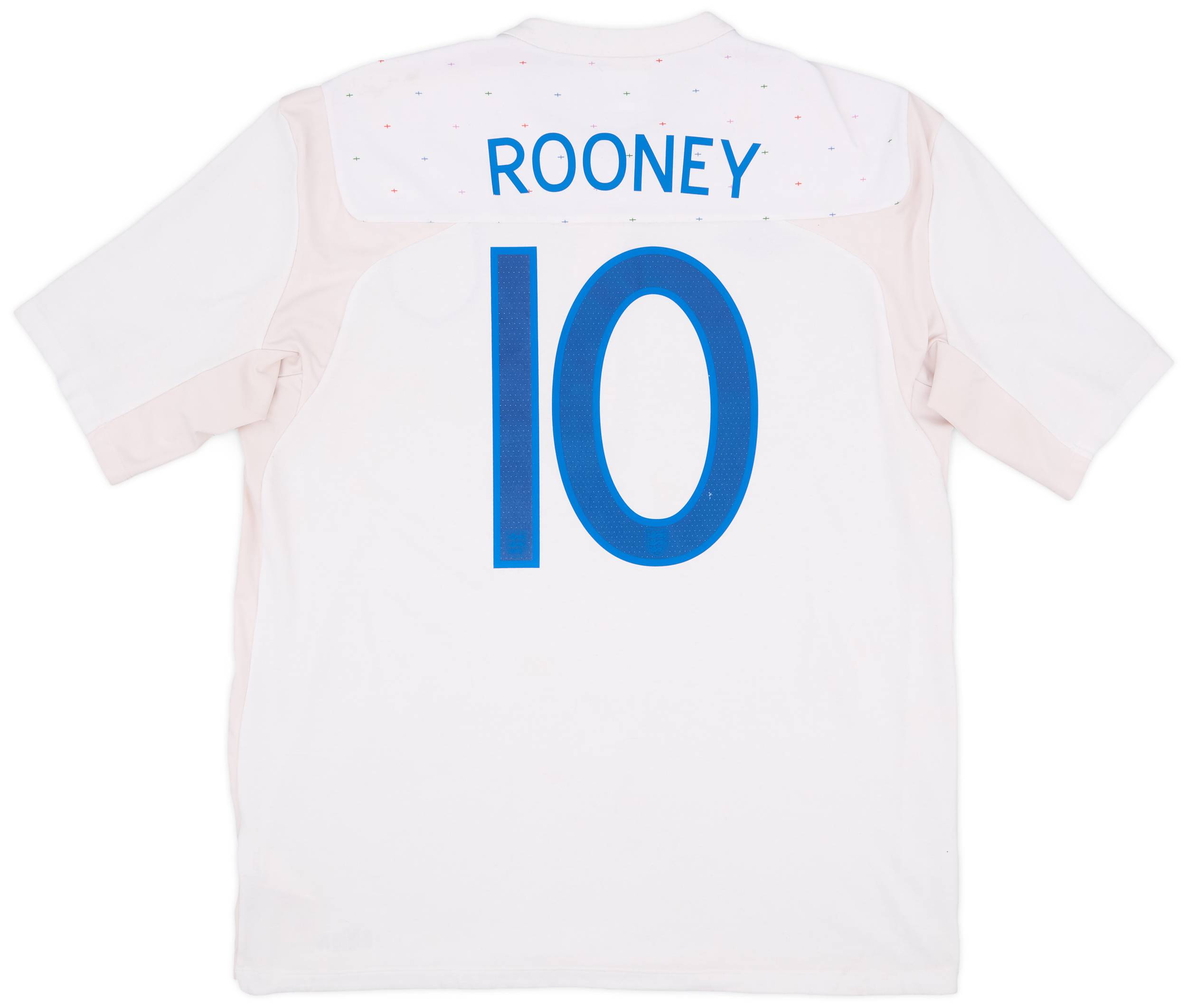 2010-11 England Home Shirt Rooney #10 - 6/10 - (XL)