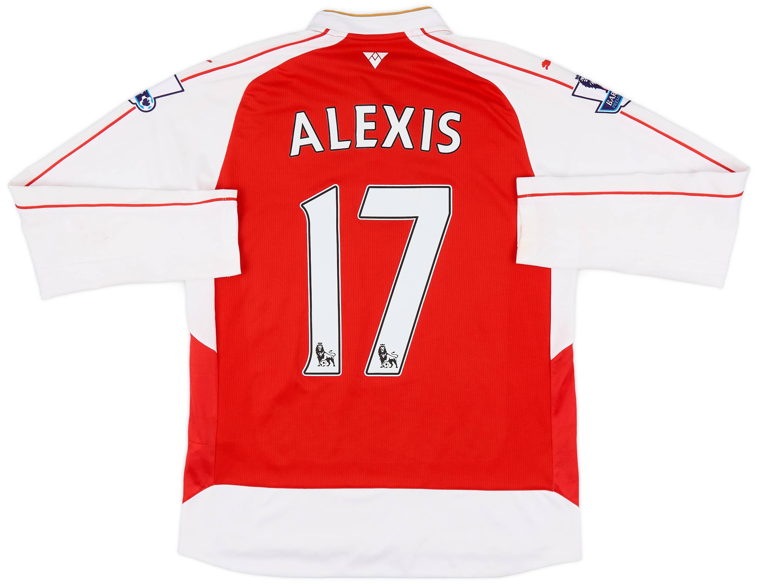 アーセナル(Arsenal)15-16 H #17 アレクシスサンチェス(Alexis