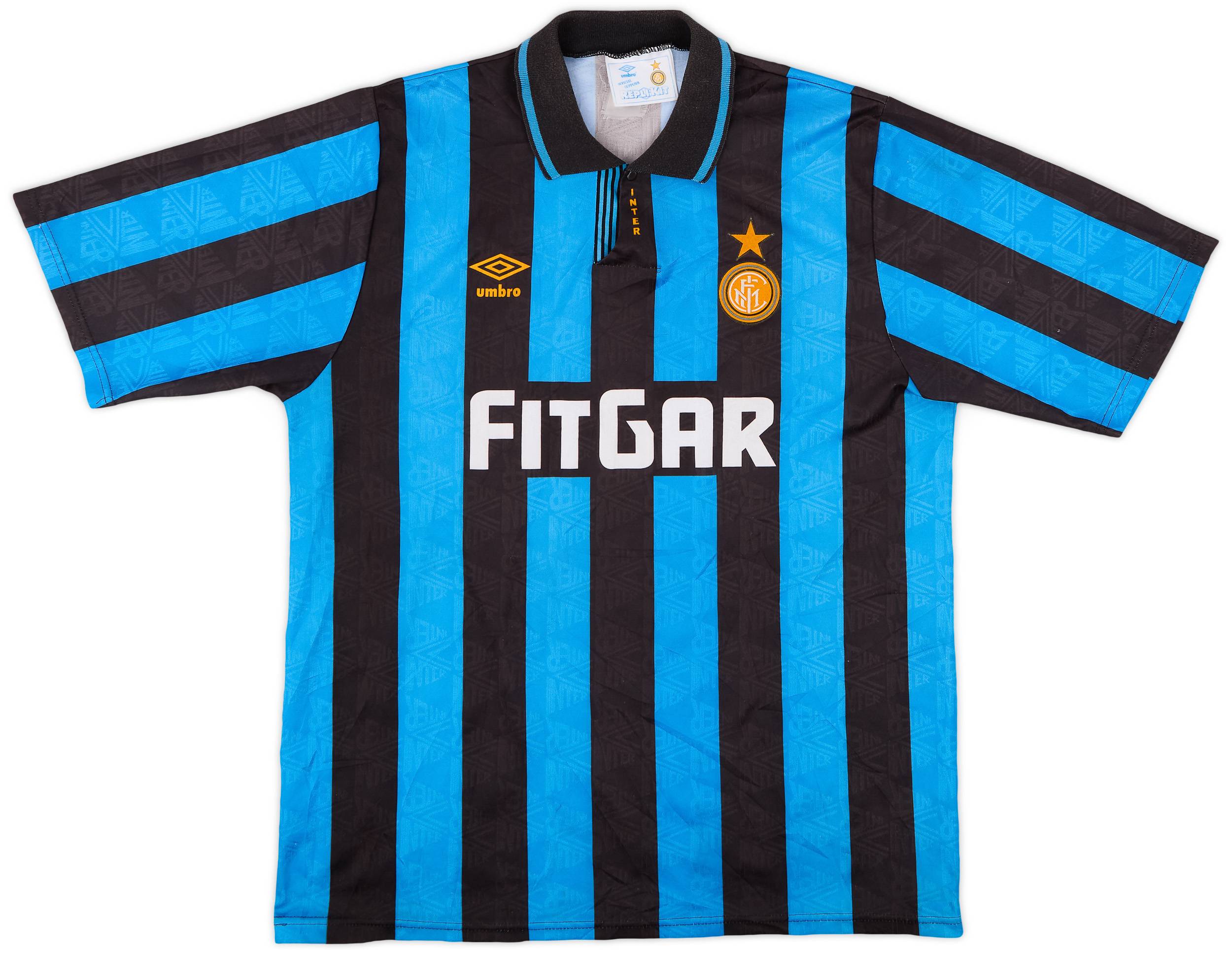 優先配送 1991-92 Inter Milan Home Shirt - 8/10 - (XL) トップス