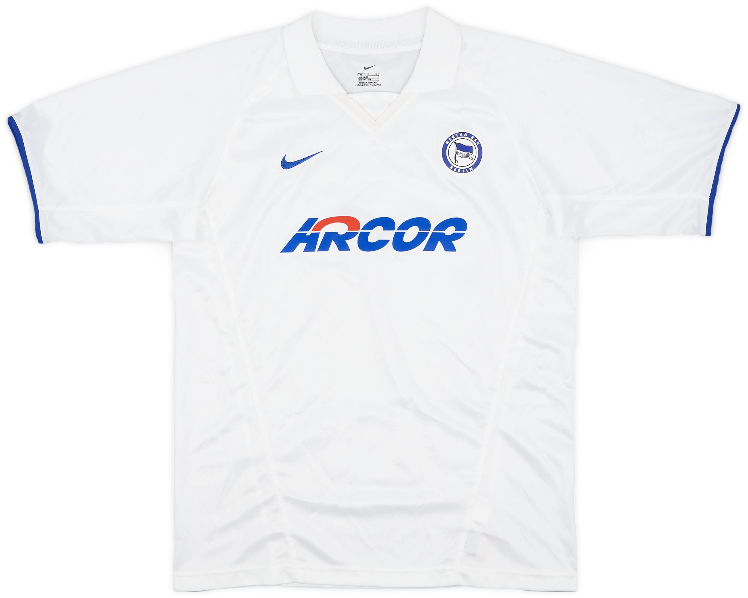 2002-04 Hertha Berlin Away Shirt - 8/10 - (XL.Boys)
