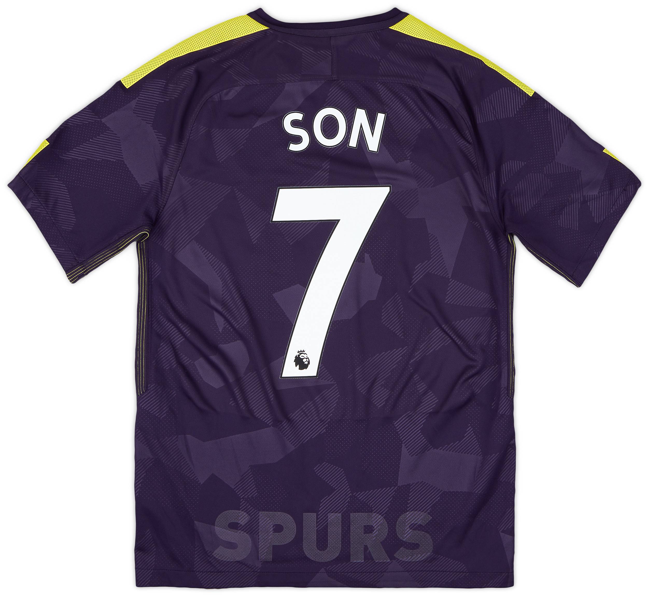 2017-18 Tottenham Third Shirt Son #7 - 8/10 - (S)