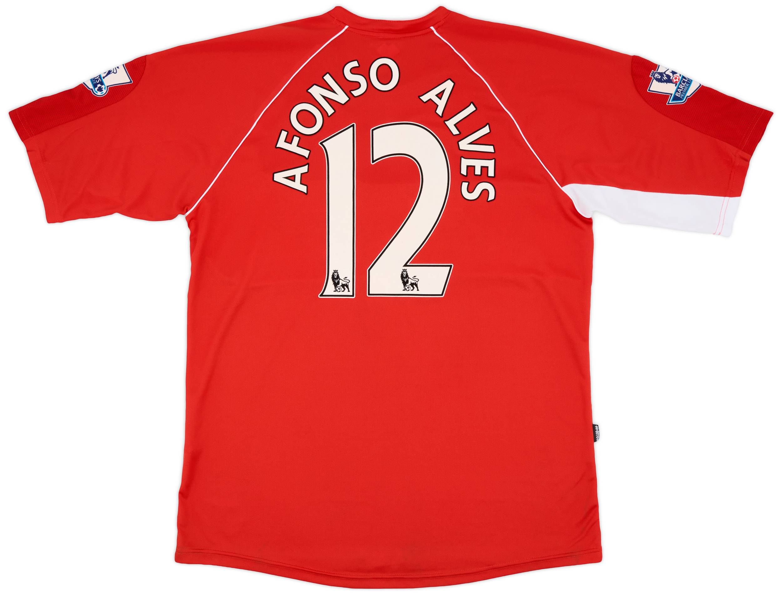 2008-09 Middlesbrough Home Shirt Alfonso Alves #12 - 8/10 - (3XL)