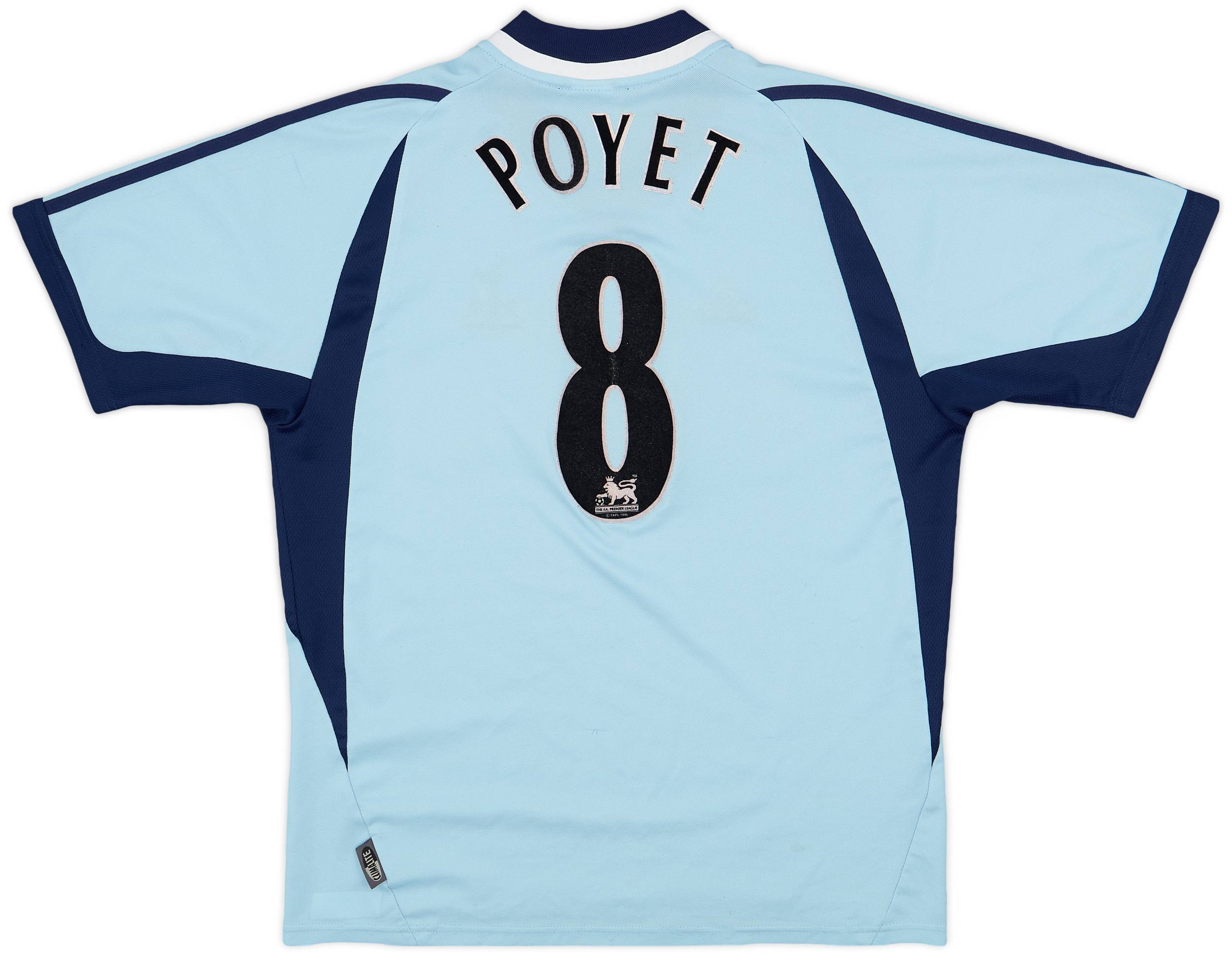 2001-02 Tottenham Away Shirt Poyet #8 - 5/10 - (M)