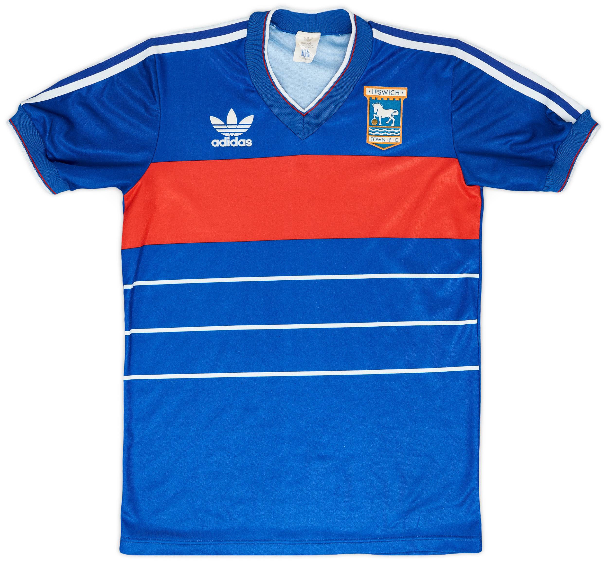 WCJ 1984スウェット 1984-86 West Germany Home L/S Shirt - 6/10 - (M)