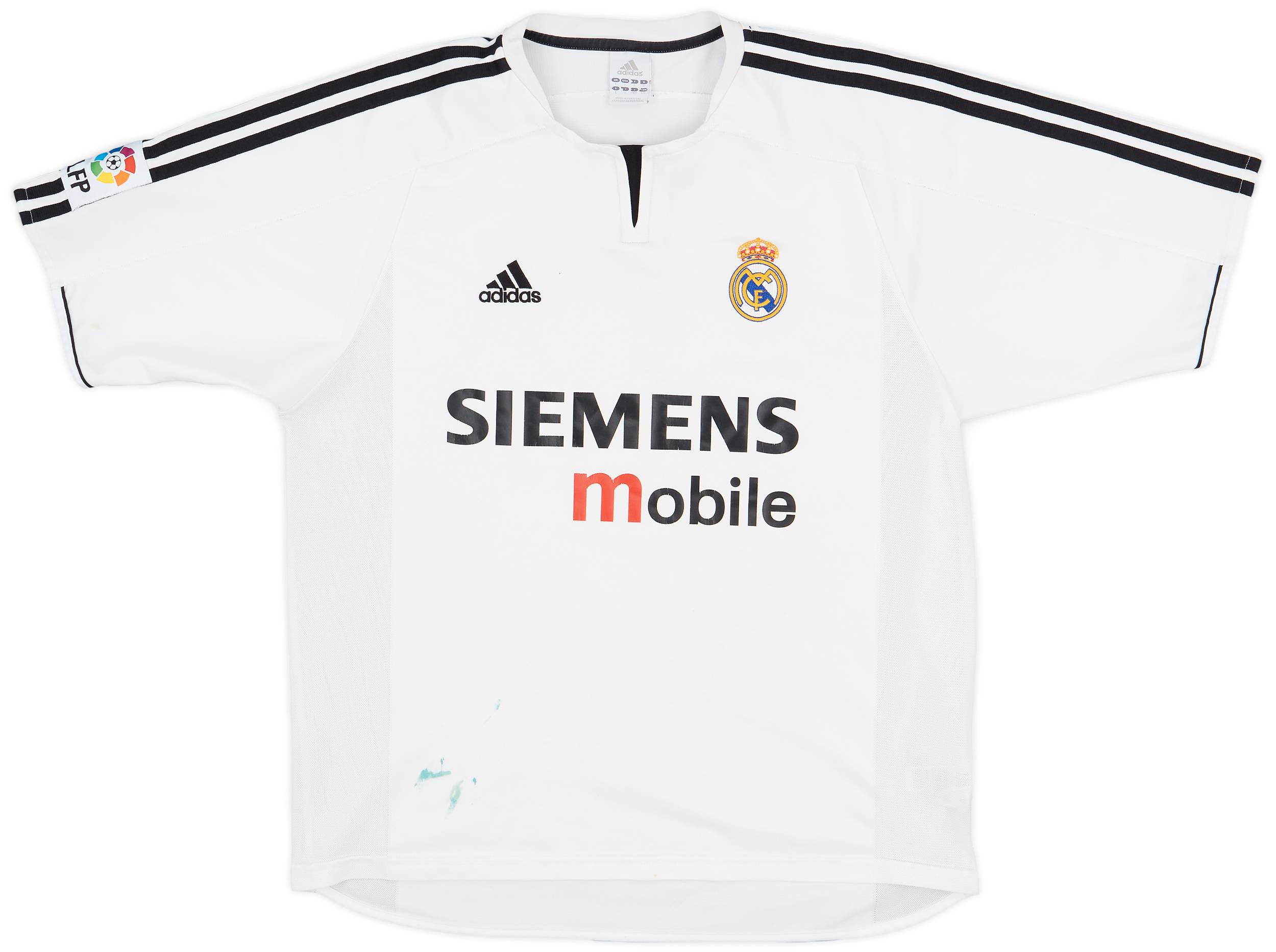 2003-04 Real Madrid Home Shirt - 4/10 - (L)