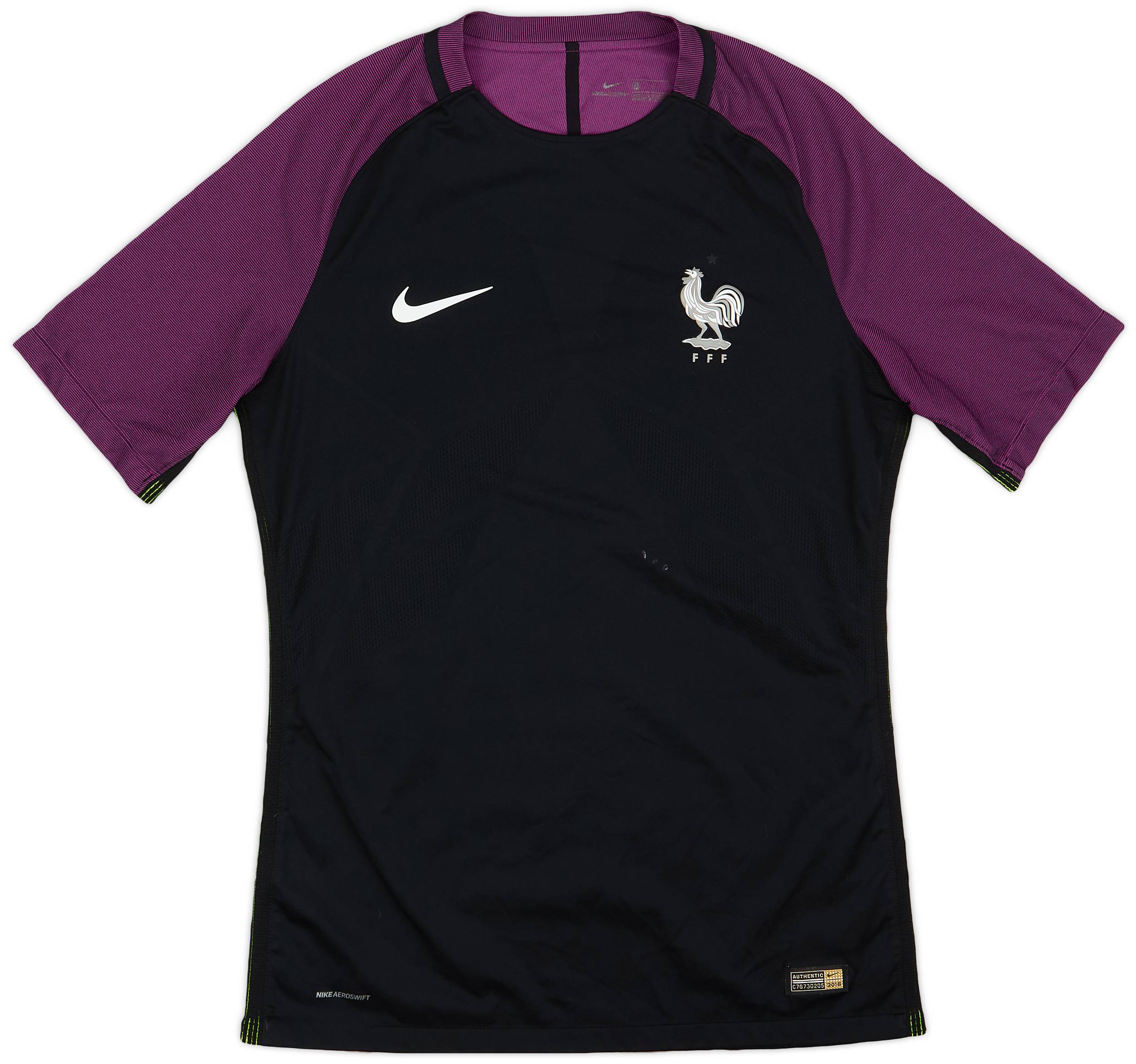 2016-18 France Authentic GK Shirt - 6/10 - (L)