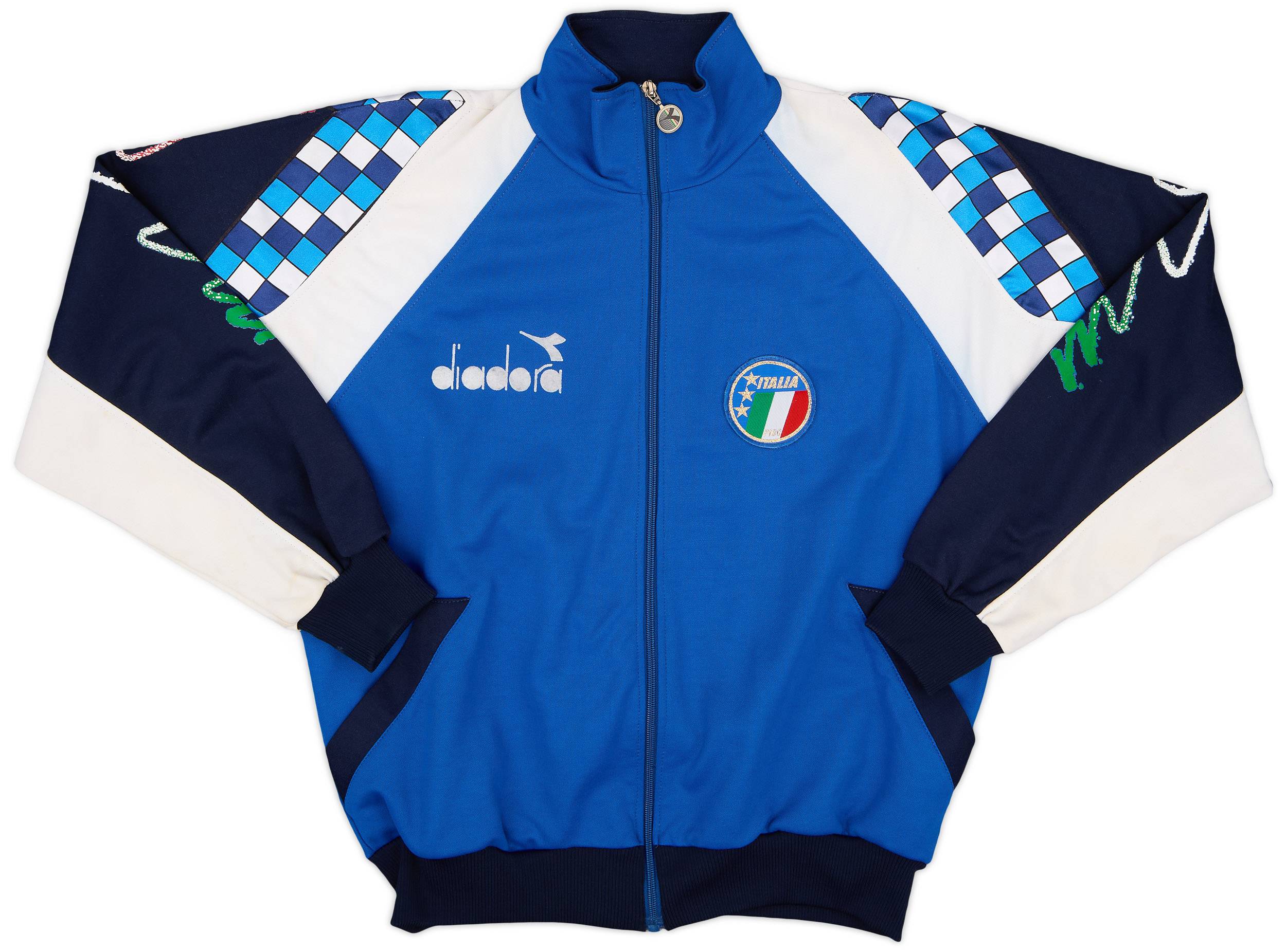 1990 Italy Diadora Track Jacket - 8/10 - (L)