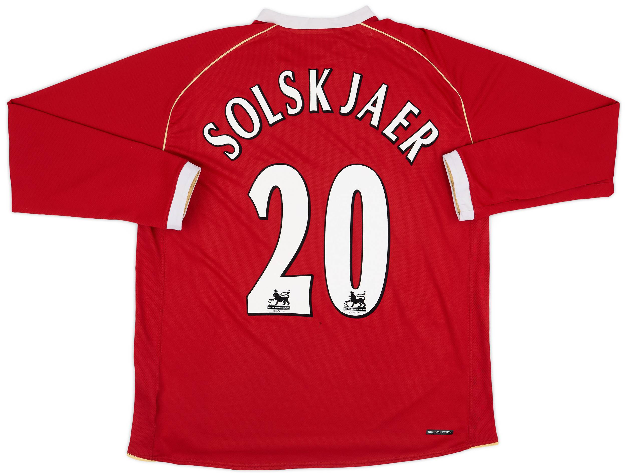Manchester United 1996 L/S Home Uniform