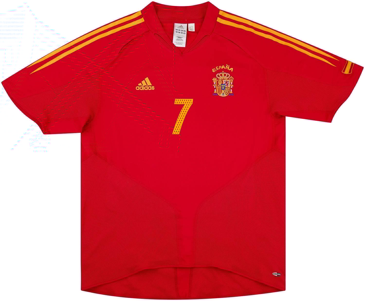 2004-06 Spain Home Shirt Raul #7