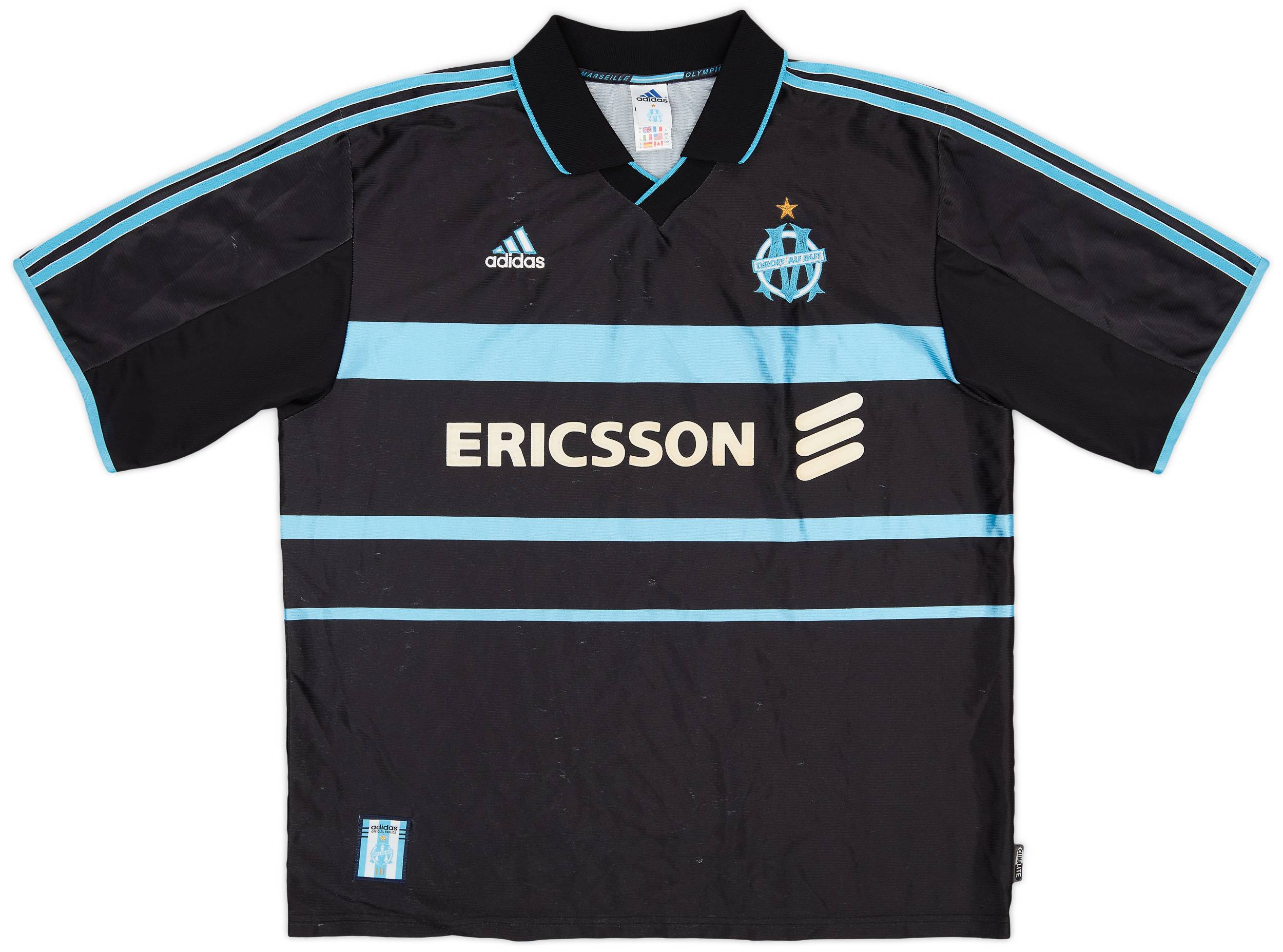 1999-00 Olympique Marseille Third Shirt - 5/10 - (XL)