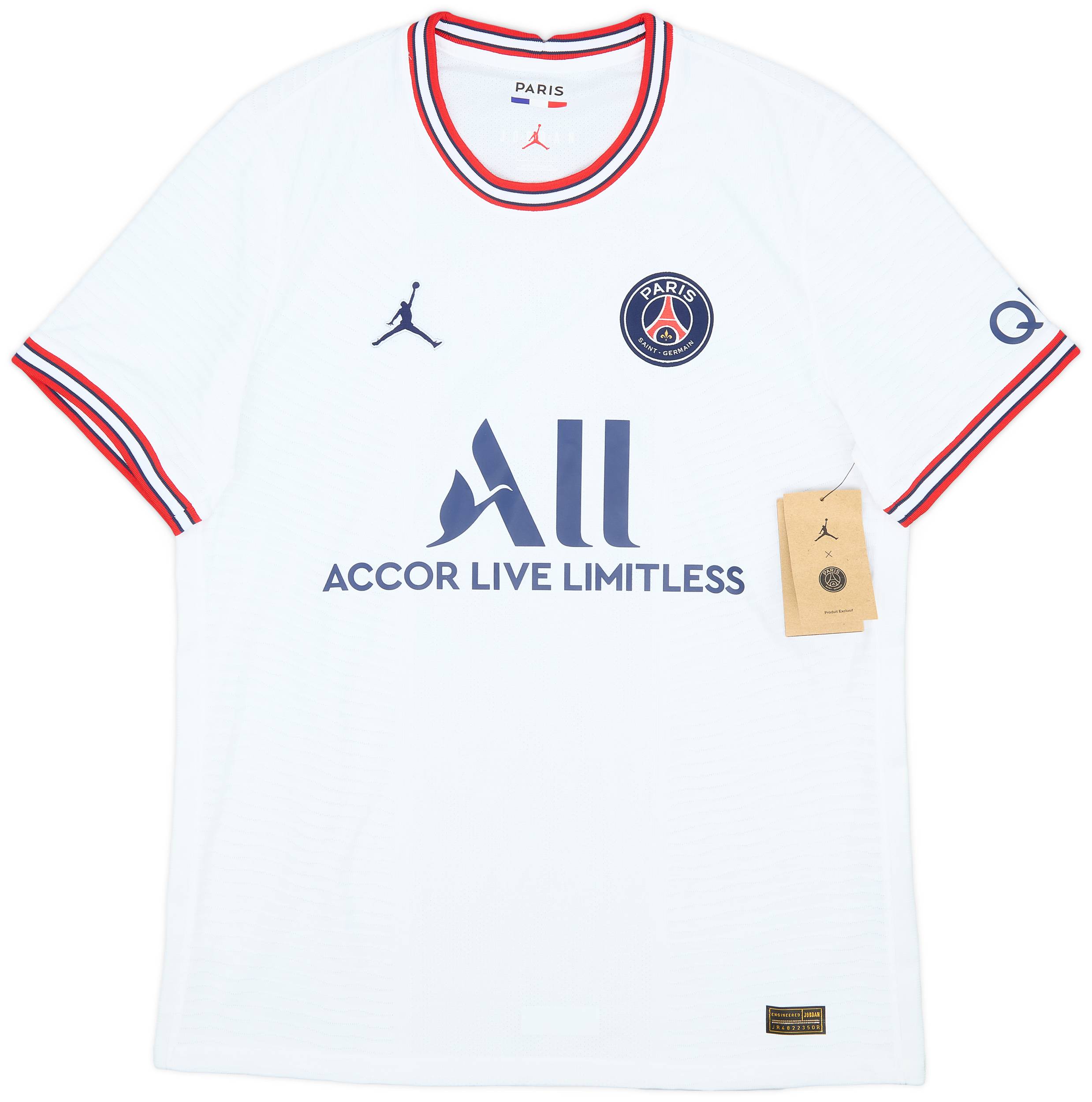 2021-22 Paris Saint-Germain Authentic Fourth Shirt (L)