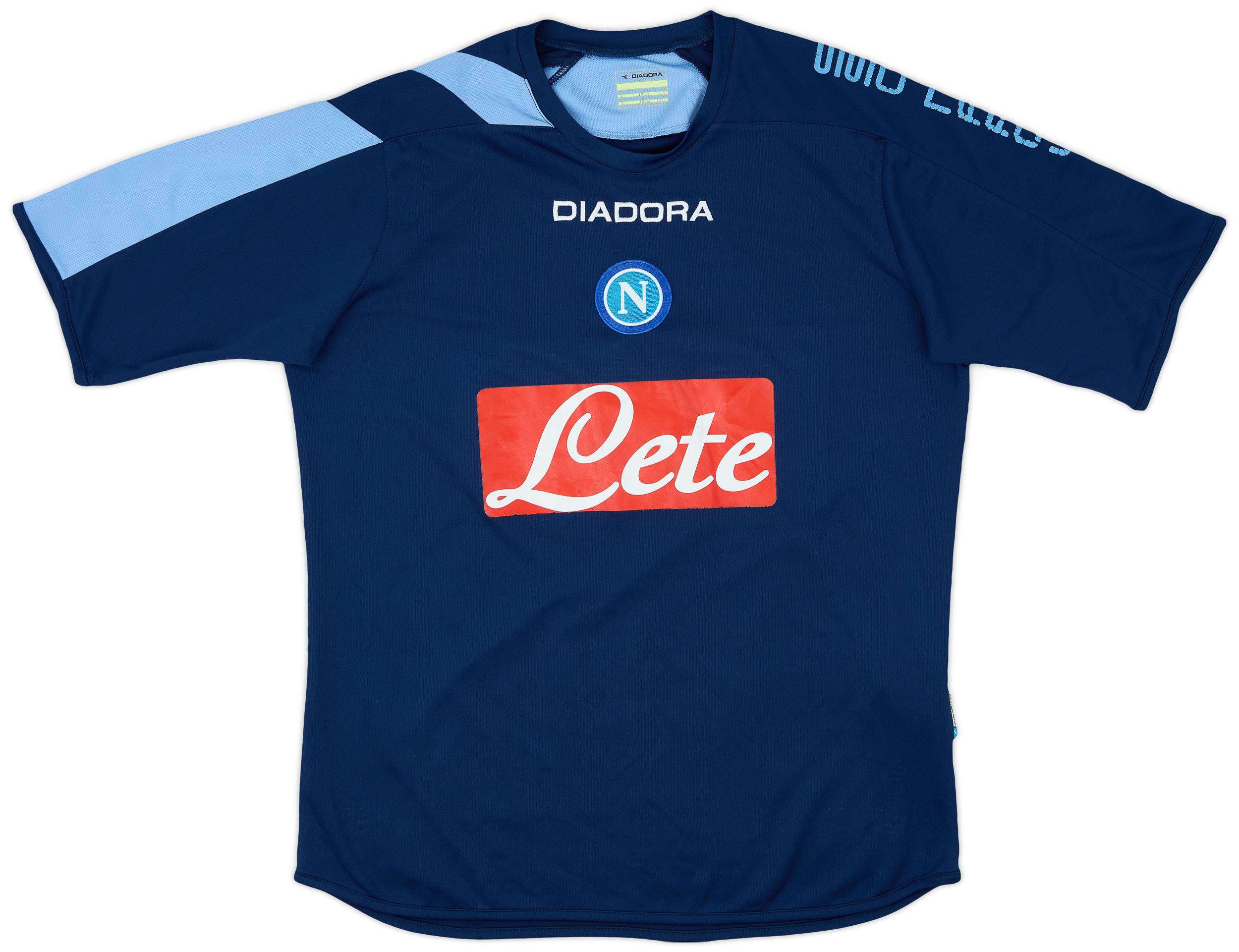 2006-07 Napoli Diadora Training Shirt - 7/10 - (M)