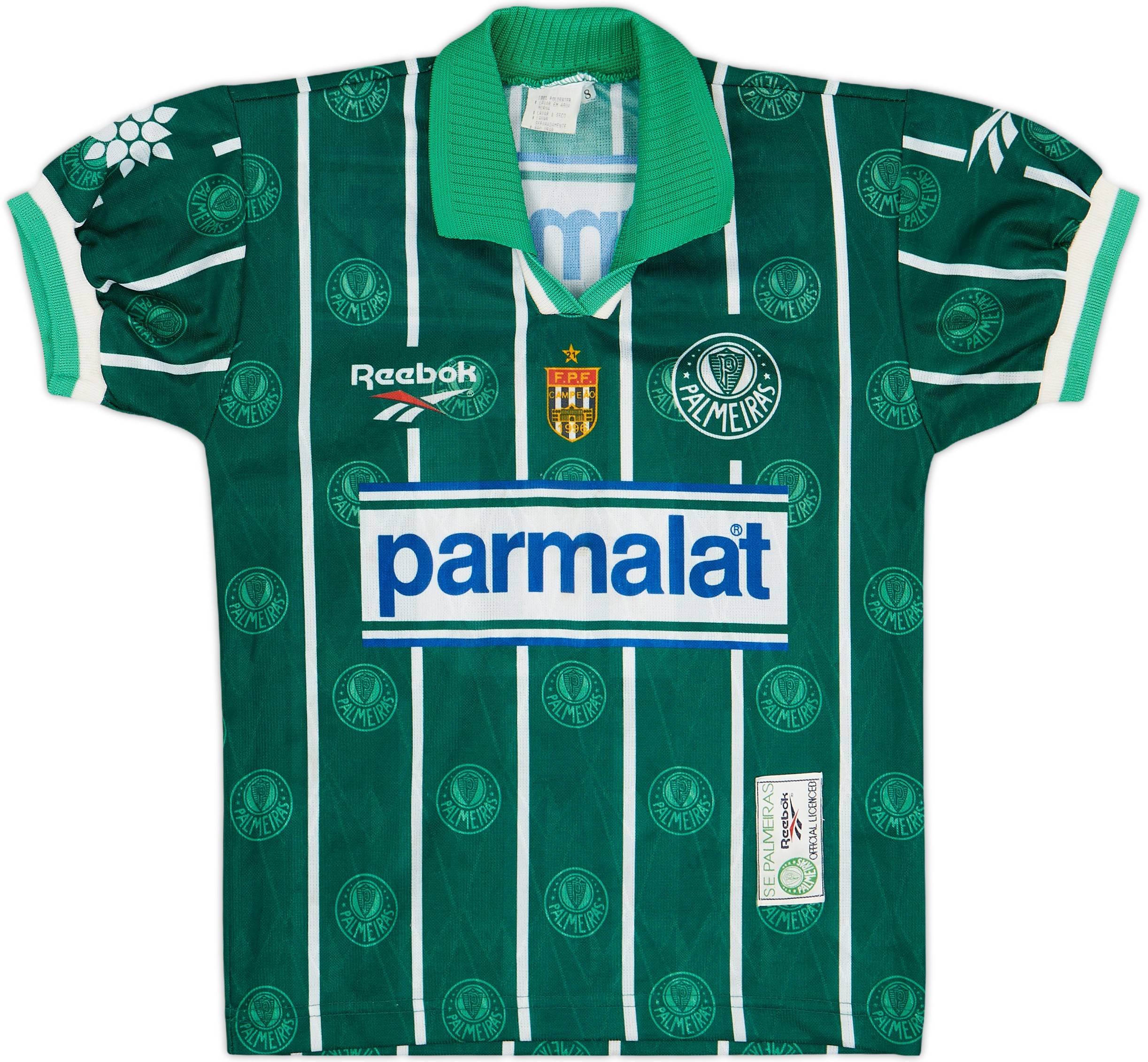 1996 Palmeiras 'Campeonato Paulista' Home Shirt #10 - 8/10 - (L.Boys)