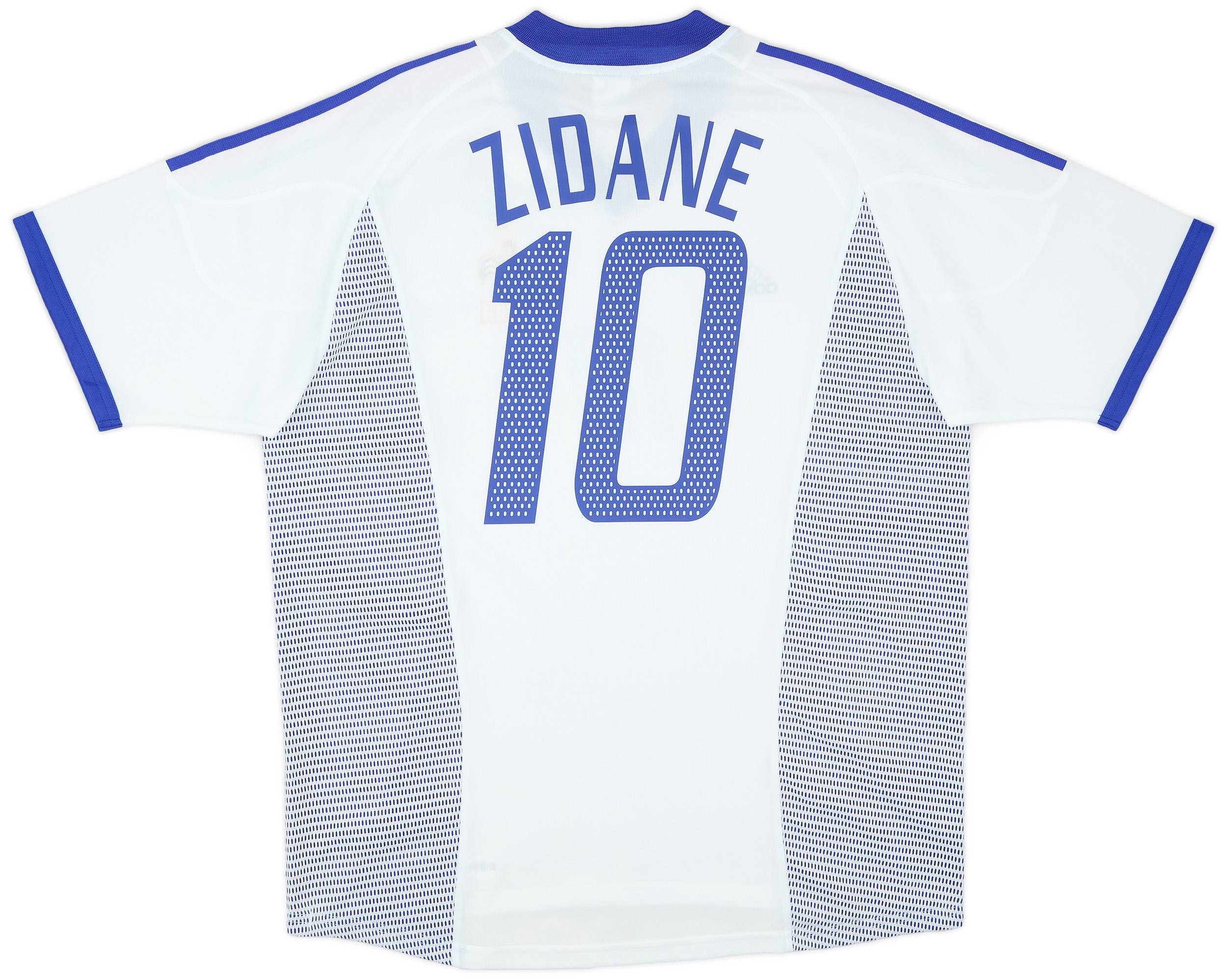 2002-04 France Away Shirt Zidane #10 (L)