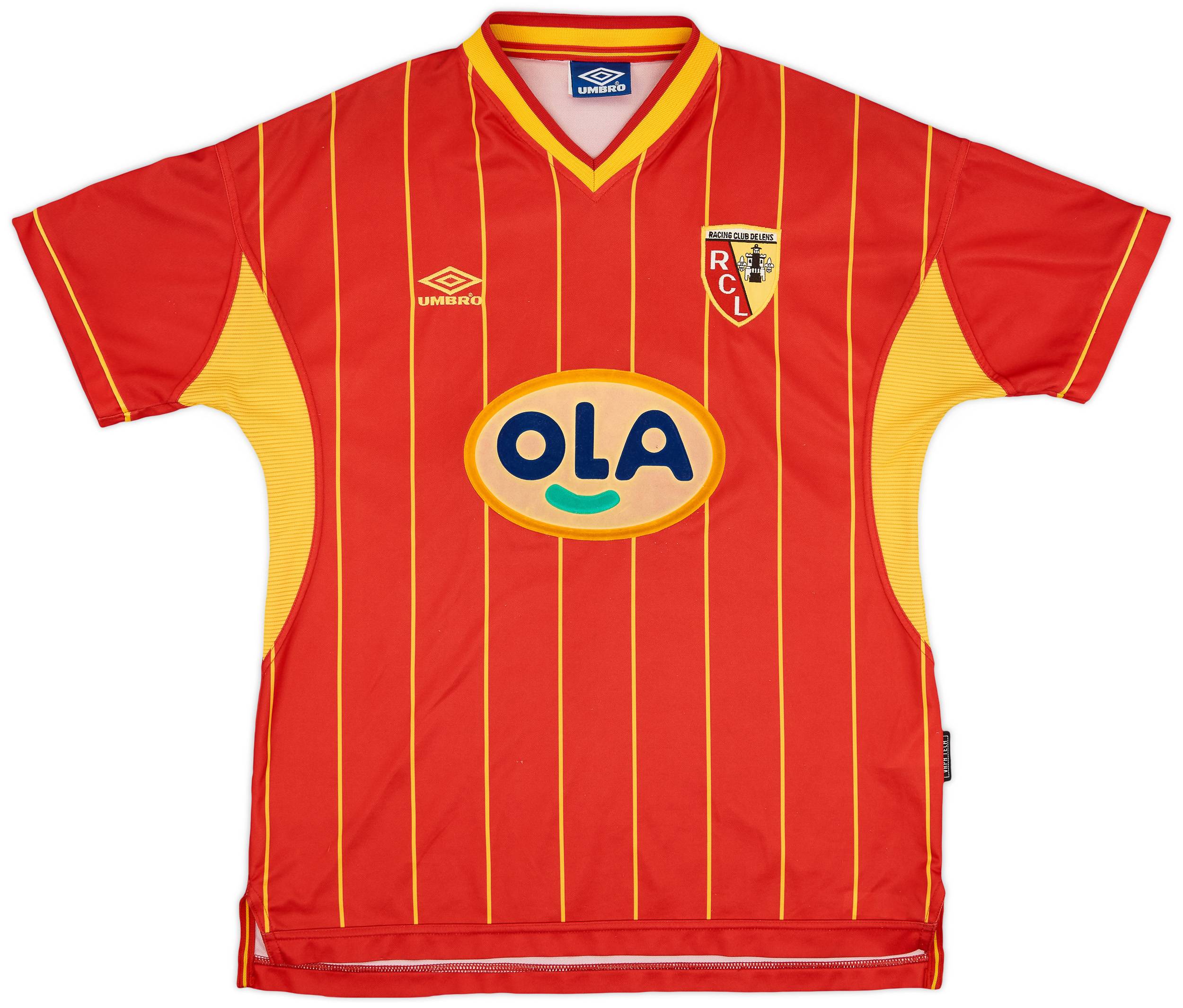 1999-00 Lens Home Shirt - 8/10 - (XL)