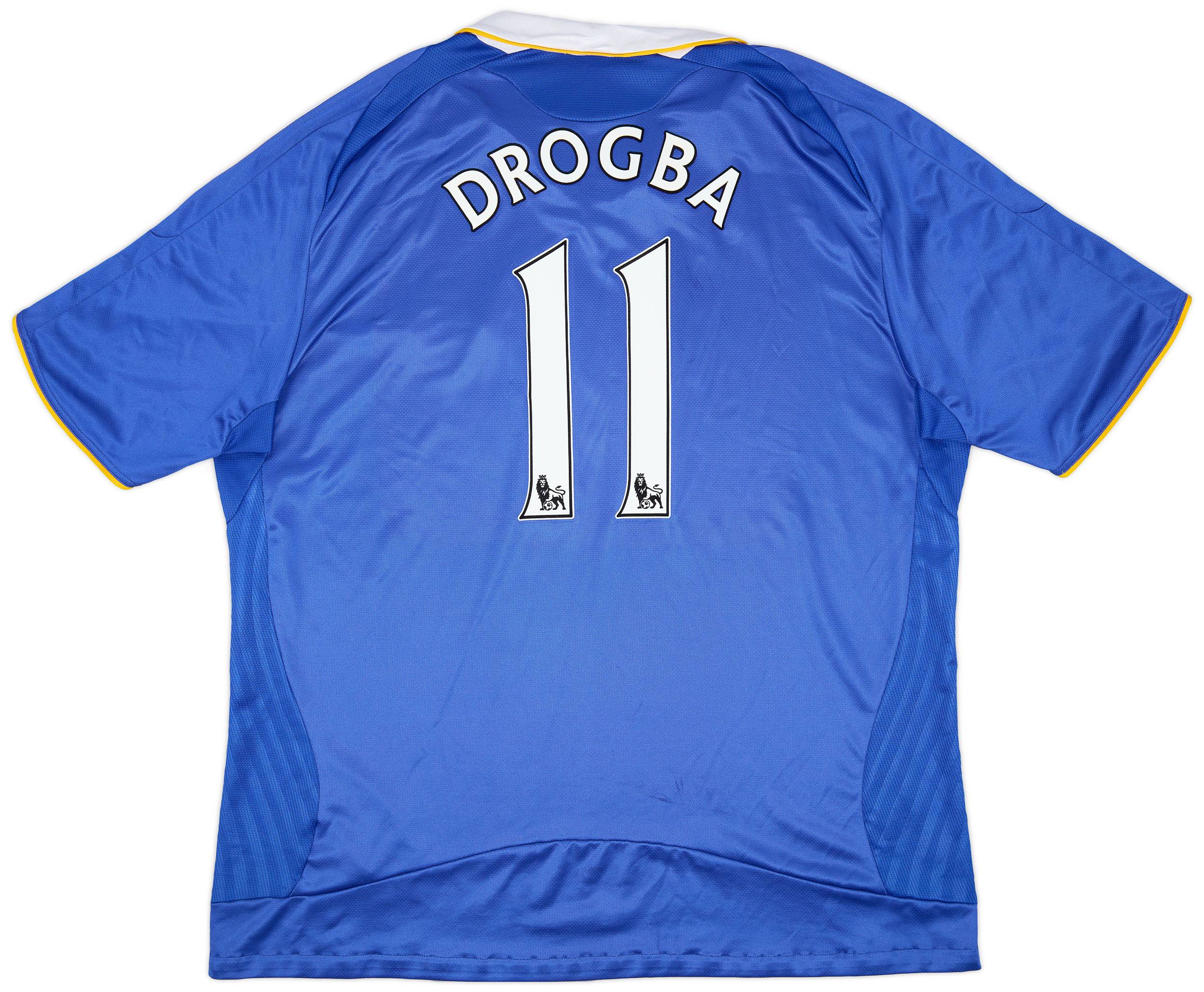 2008 09 Chelsea Home Shirt Drogba 11 7 10 XXL