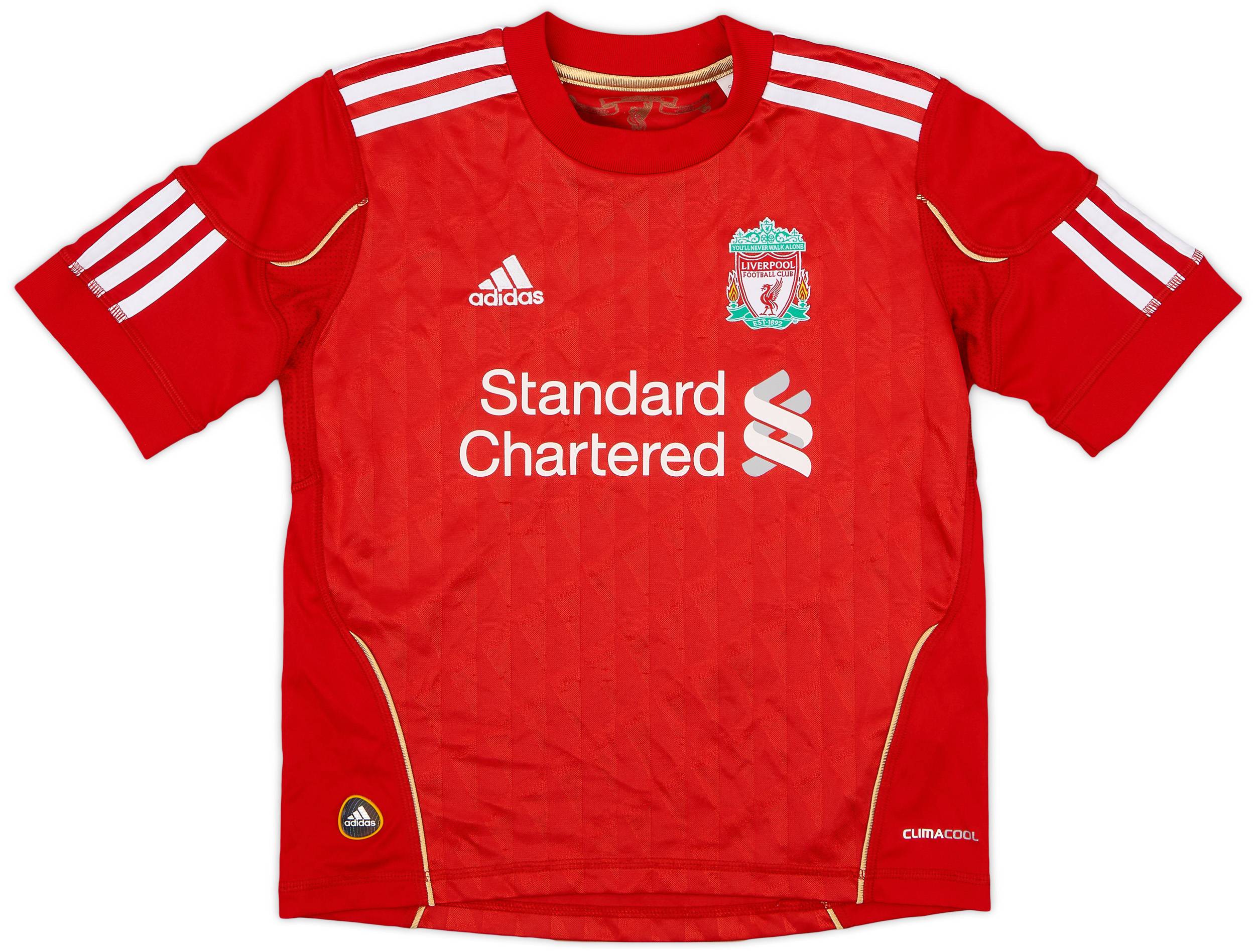 2010-12 Liverpool Home Shirt - 8/10 - (7-8 Years)