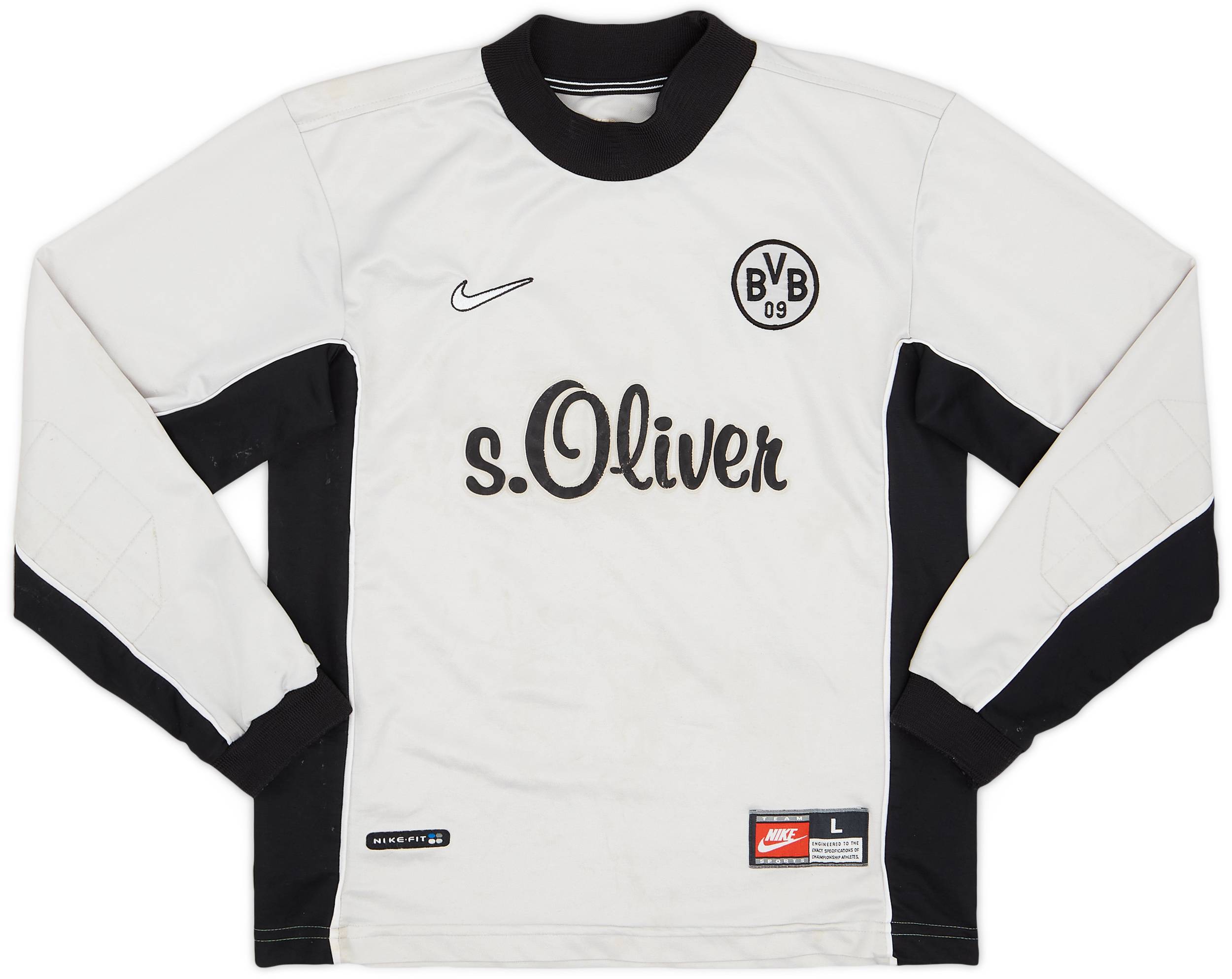 1998-00 Borussia Dortmund GK Shirt - 6/10 - (L.Boys)