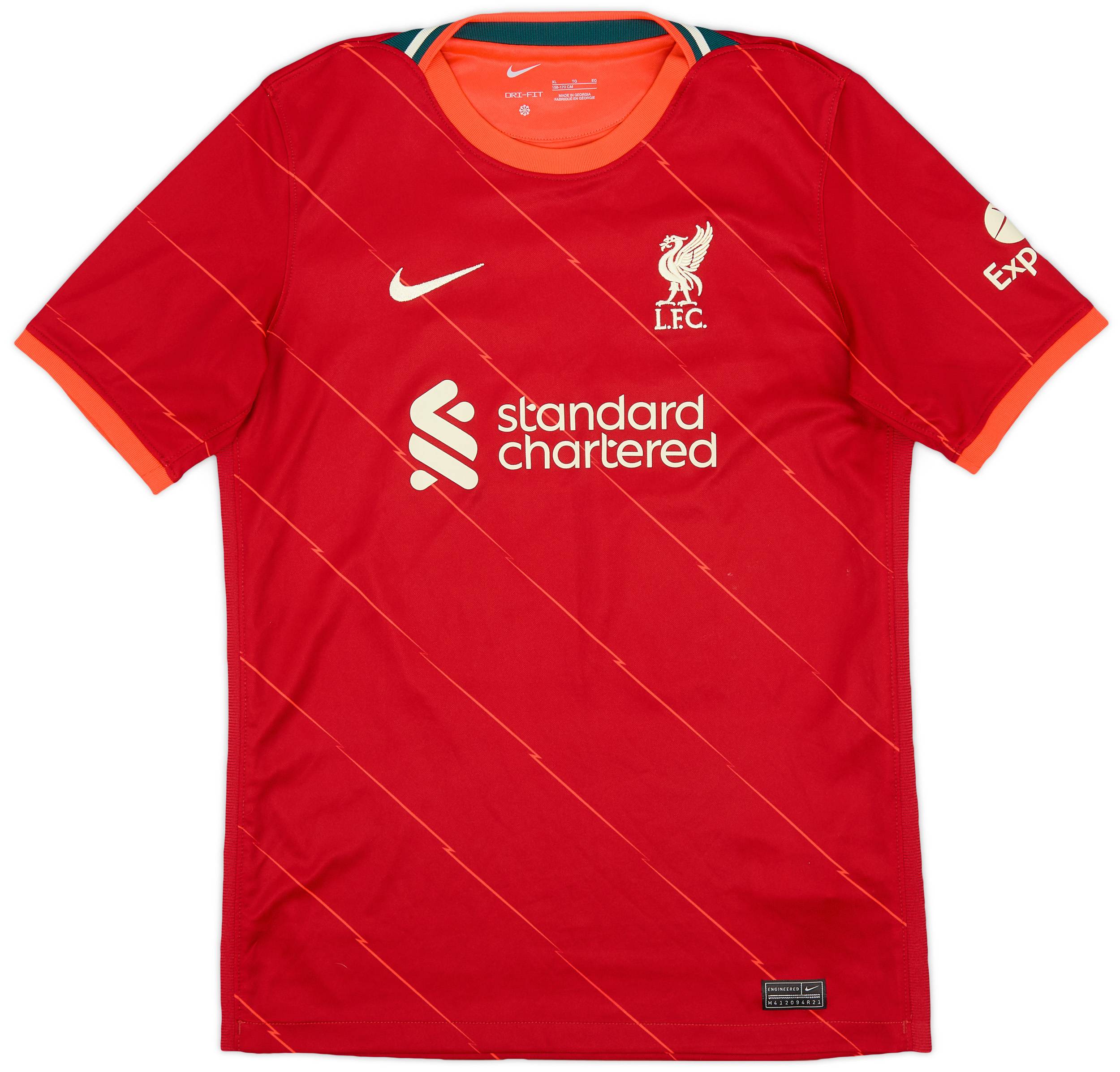 2012-13 Liverpool Home Shirt Henderson #14 (XXL)
