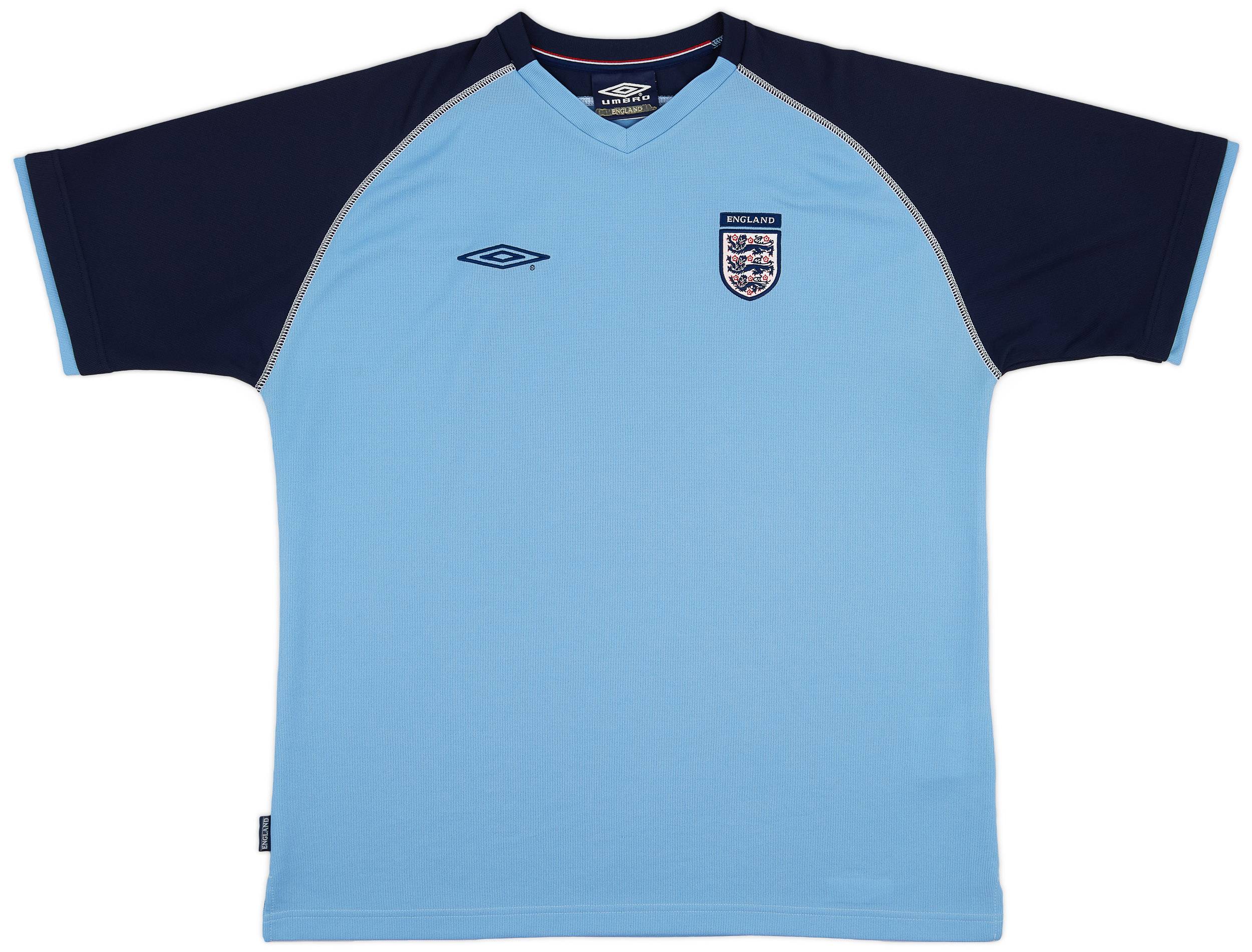 2004-06 England Umbro Training Shirt - 9/10 - (XL)