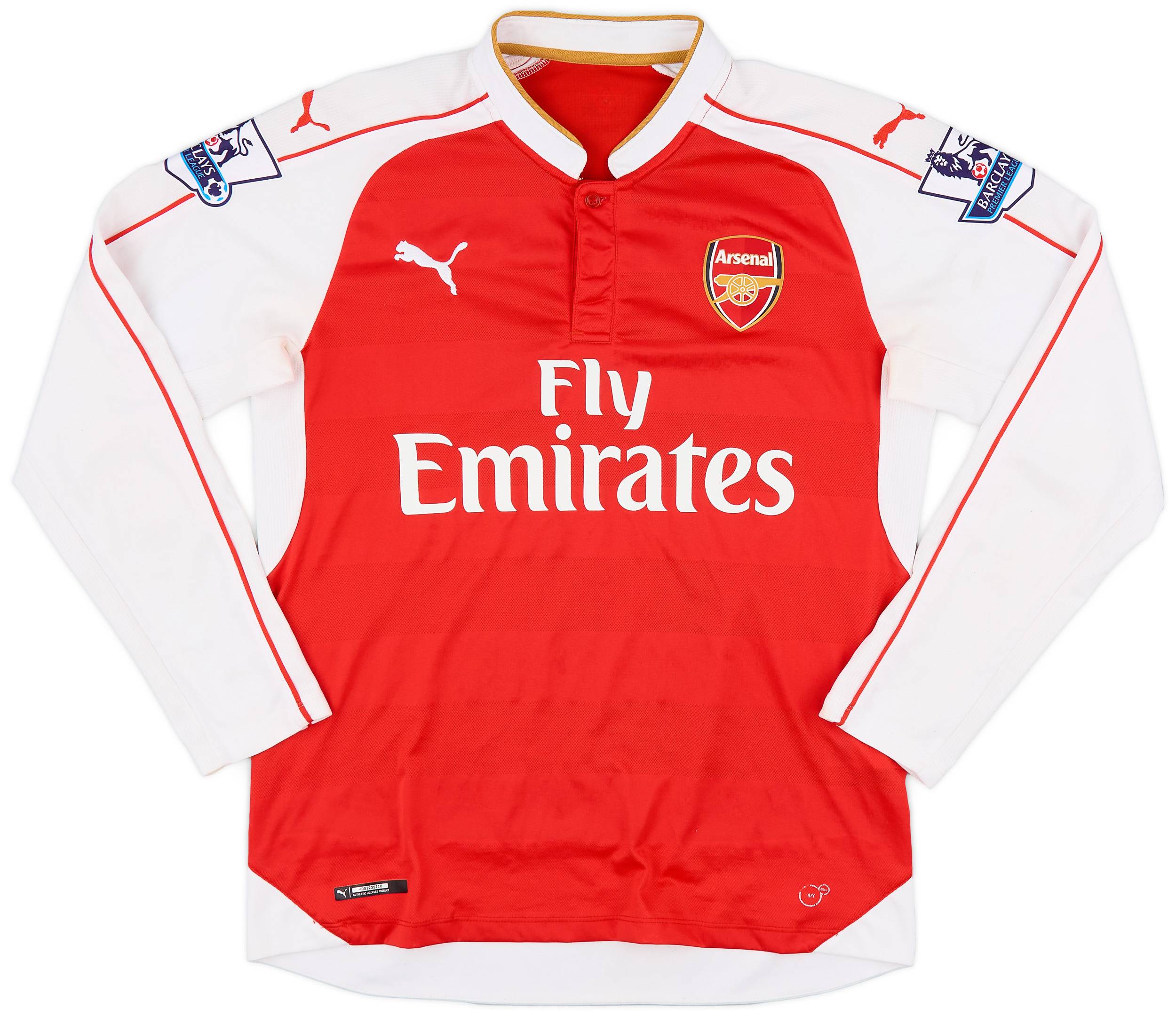 2015-16 Arsenal Away Shirt Alexis #17 - 7/10 - (L)