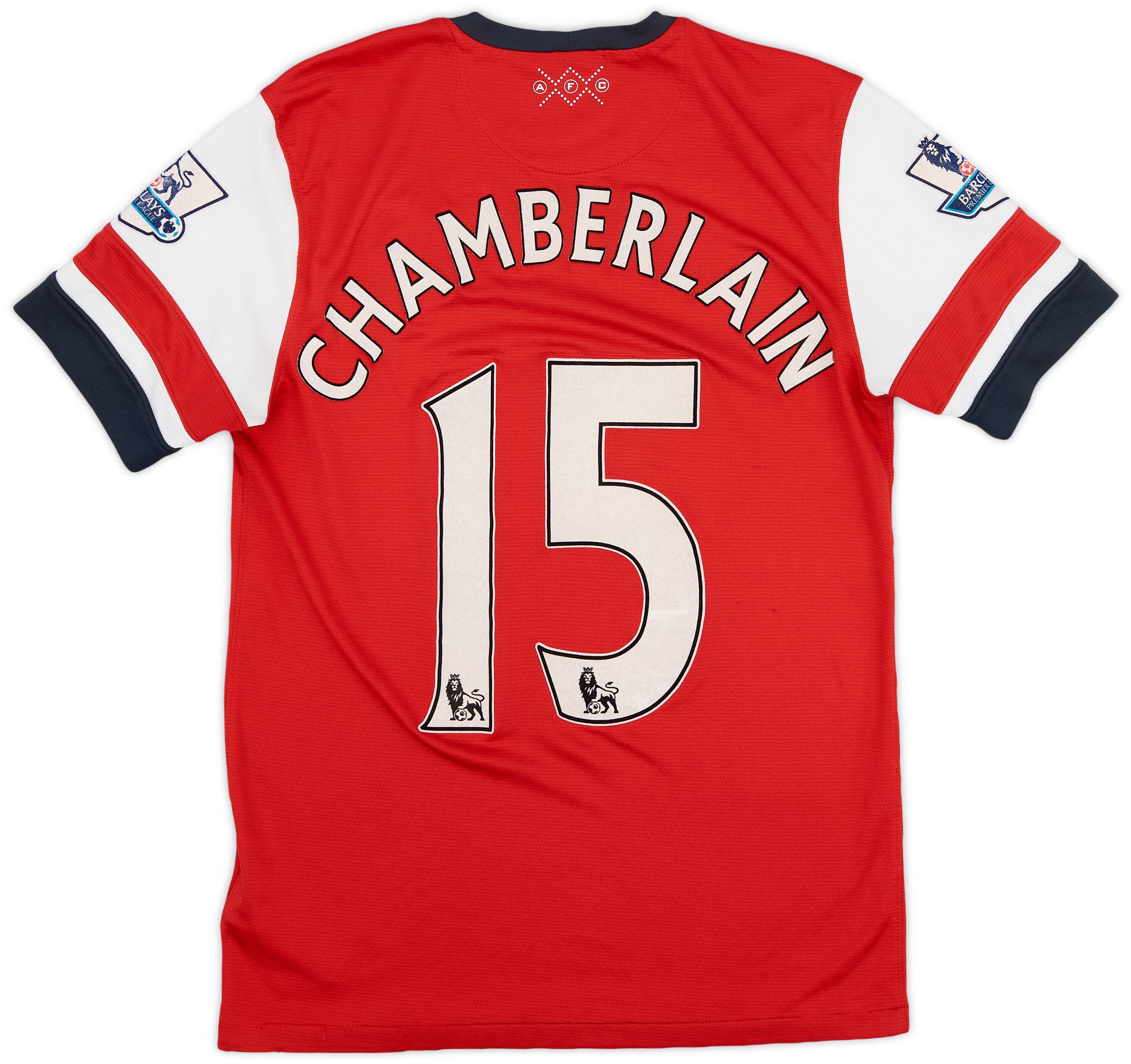 2012-14 Arsenal Home Shirt Chamberlain #15 - 6/10 - (S)