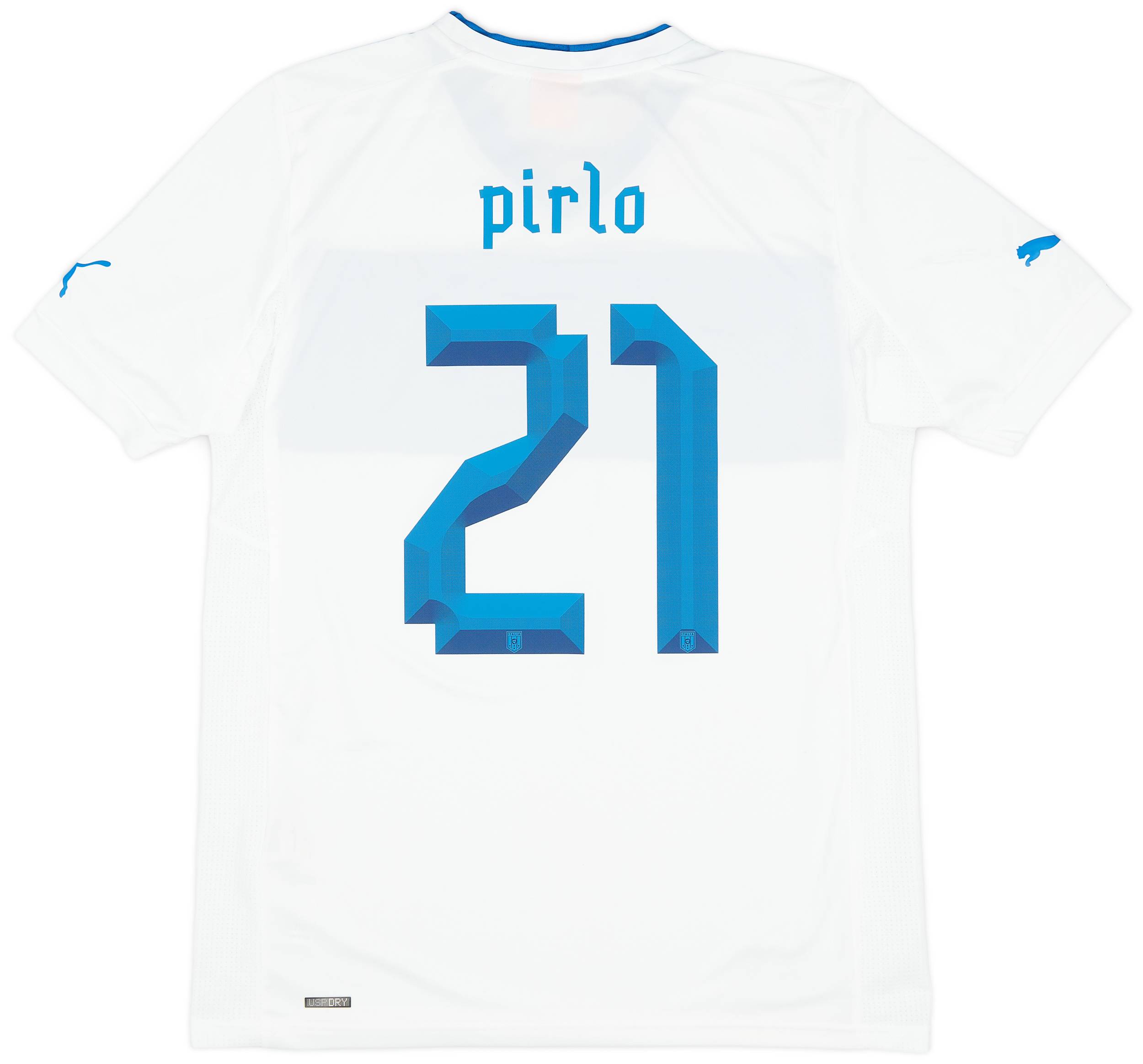 2012-13 Italy Away Shirt Pirlo #21 (M)