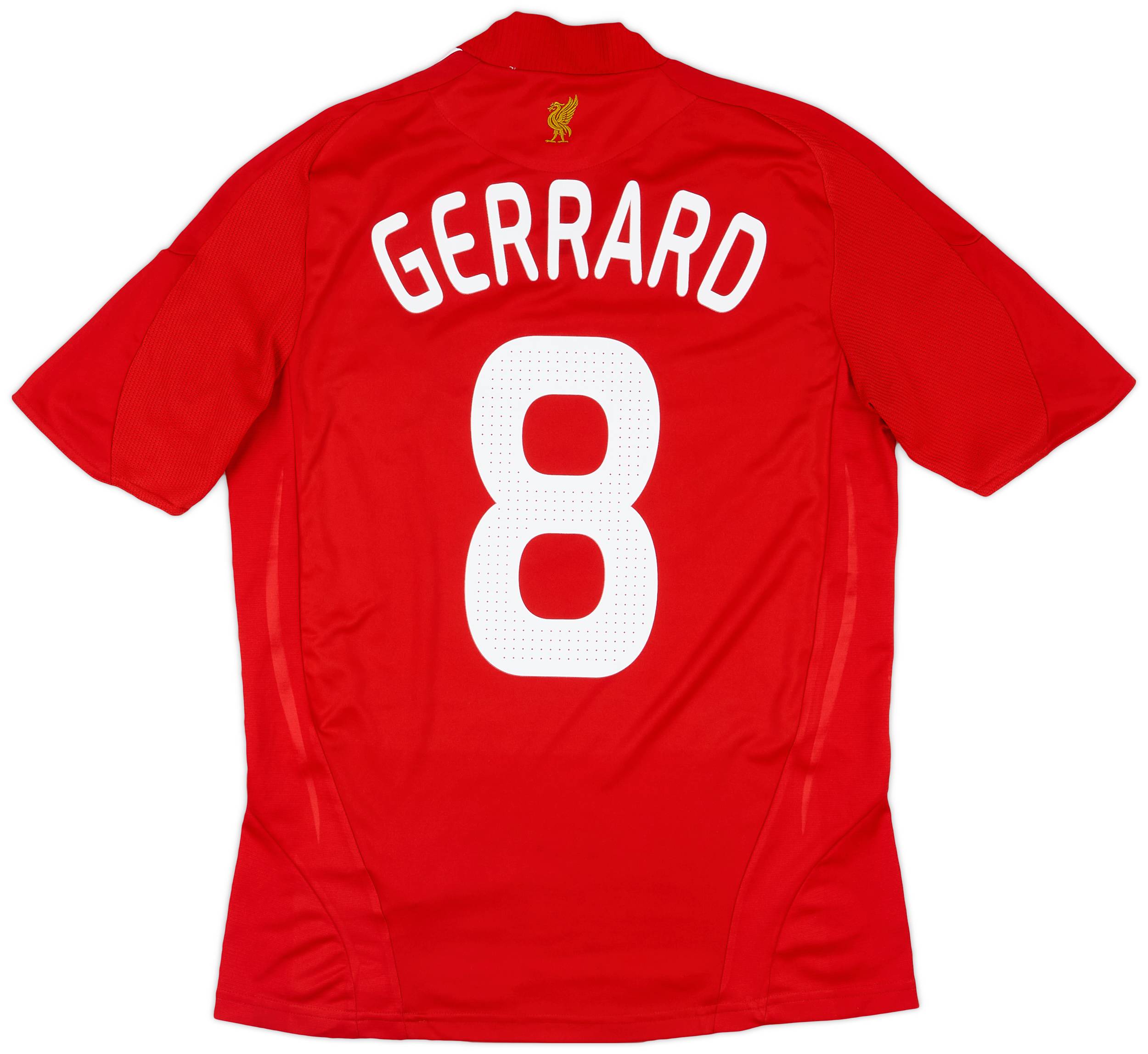 2008-10 Liverpool Home Shirt Gerrard #8 - 5/10 - (S)