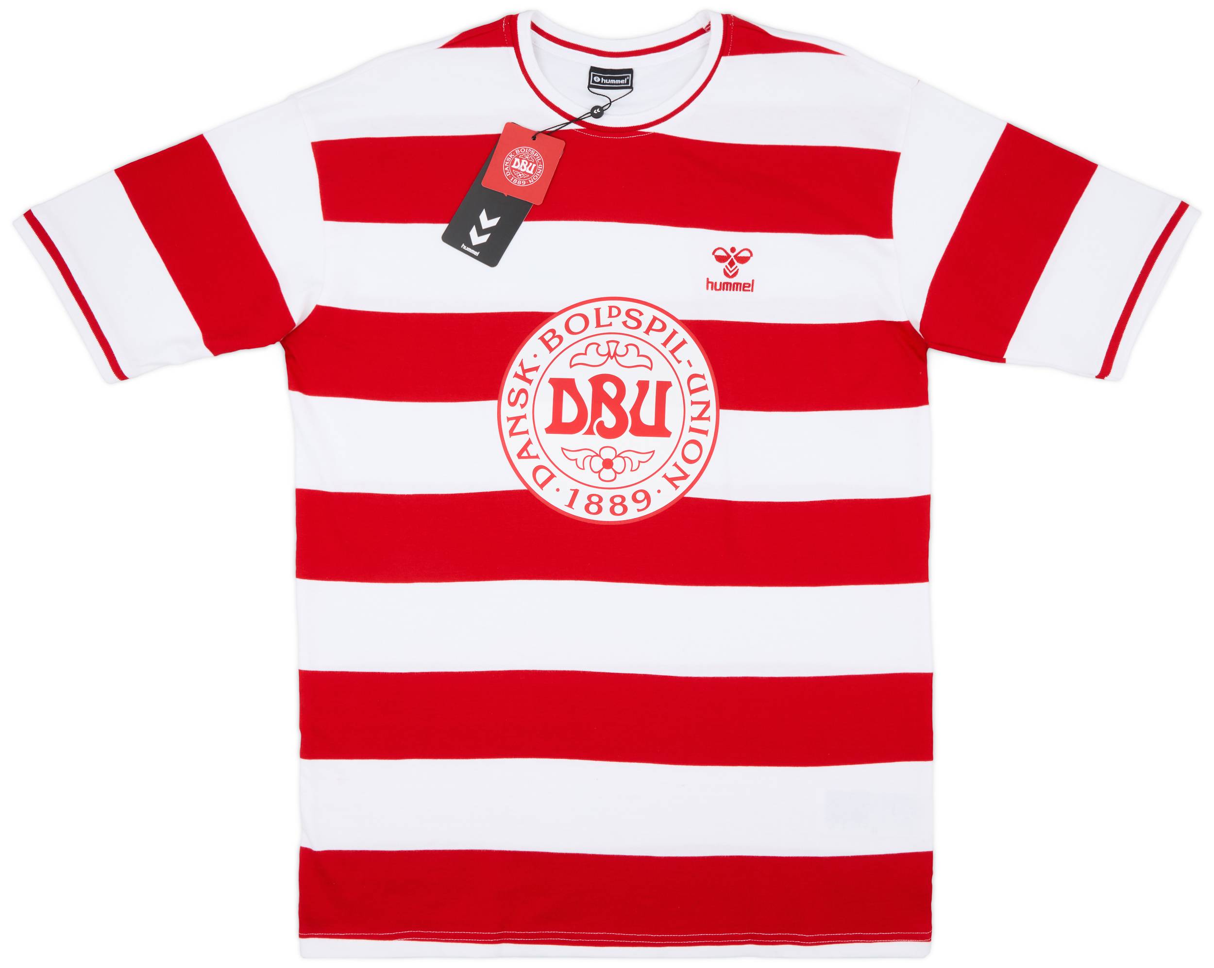 2024-25 Denmark Hummel Stripe Tee